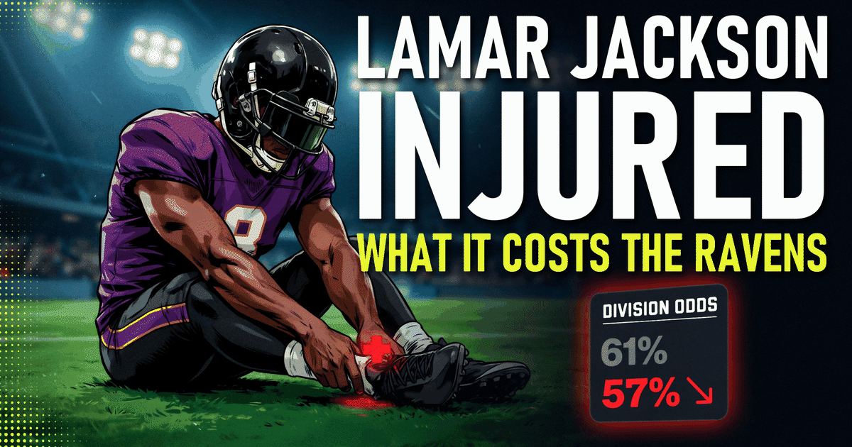 Lamar Jackson Injury: What It Does To Ravens Playoff Odds