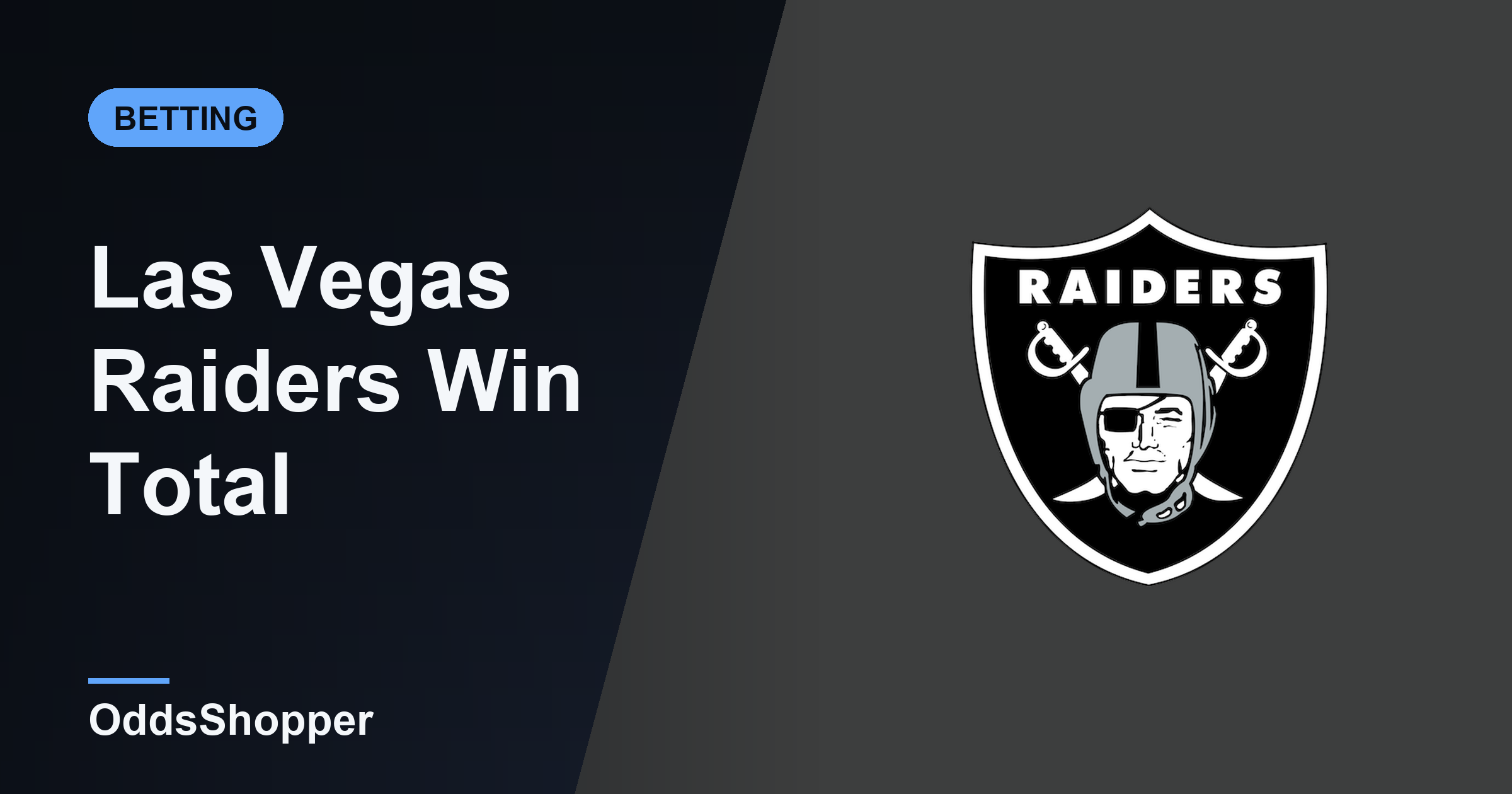 Las Vegas Raiders Win Total 2026 Over Under Wins Odds OddsShopper las-vegas-raiders-win-total-2026-over-under-wins-odds-oddsshopper