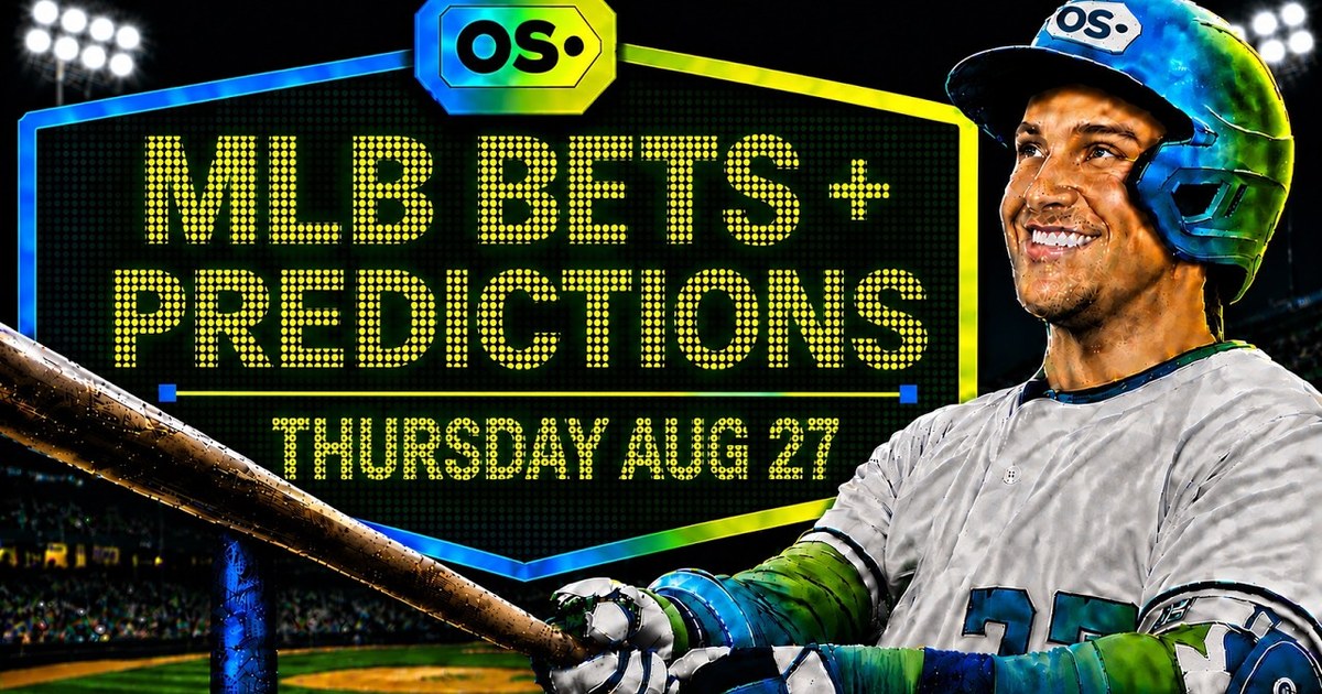 Lindy's MLB Picks: Thursday, August 27 Leans, Likes & Locks