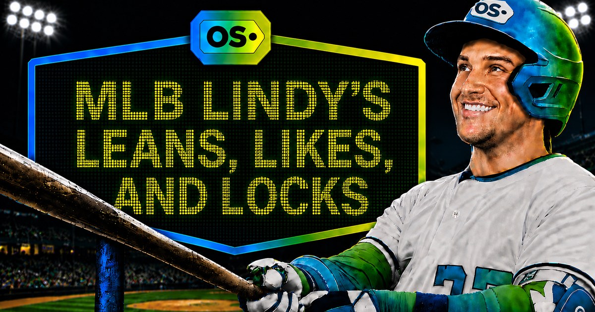 Lindy's Leans, Likes & Locks (MLB): August 26, 2026 Slate