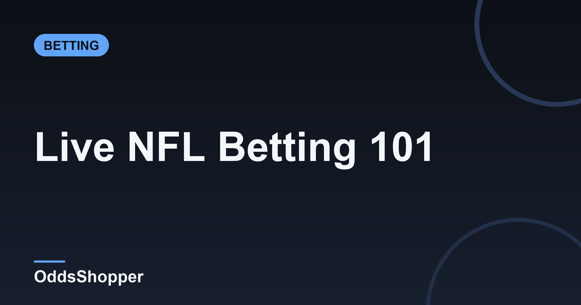 Live NFL Betting: How To Bet In-Game And Find Edges