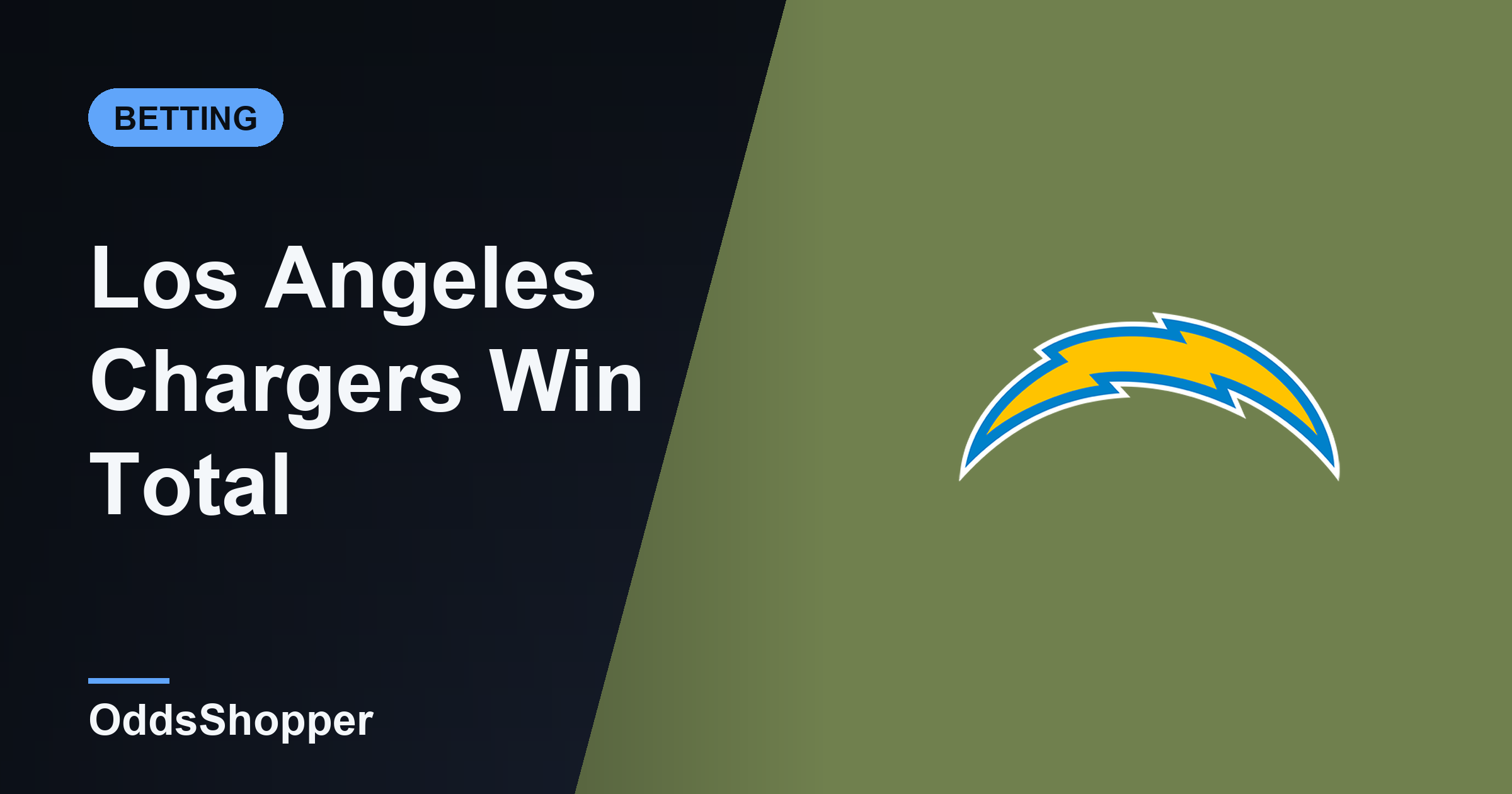 Los Angeles Chargers Win Total 2026: Over/Under Wins & Odds