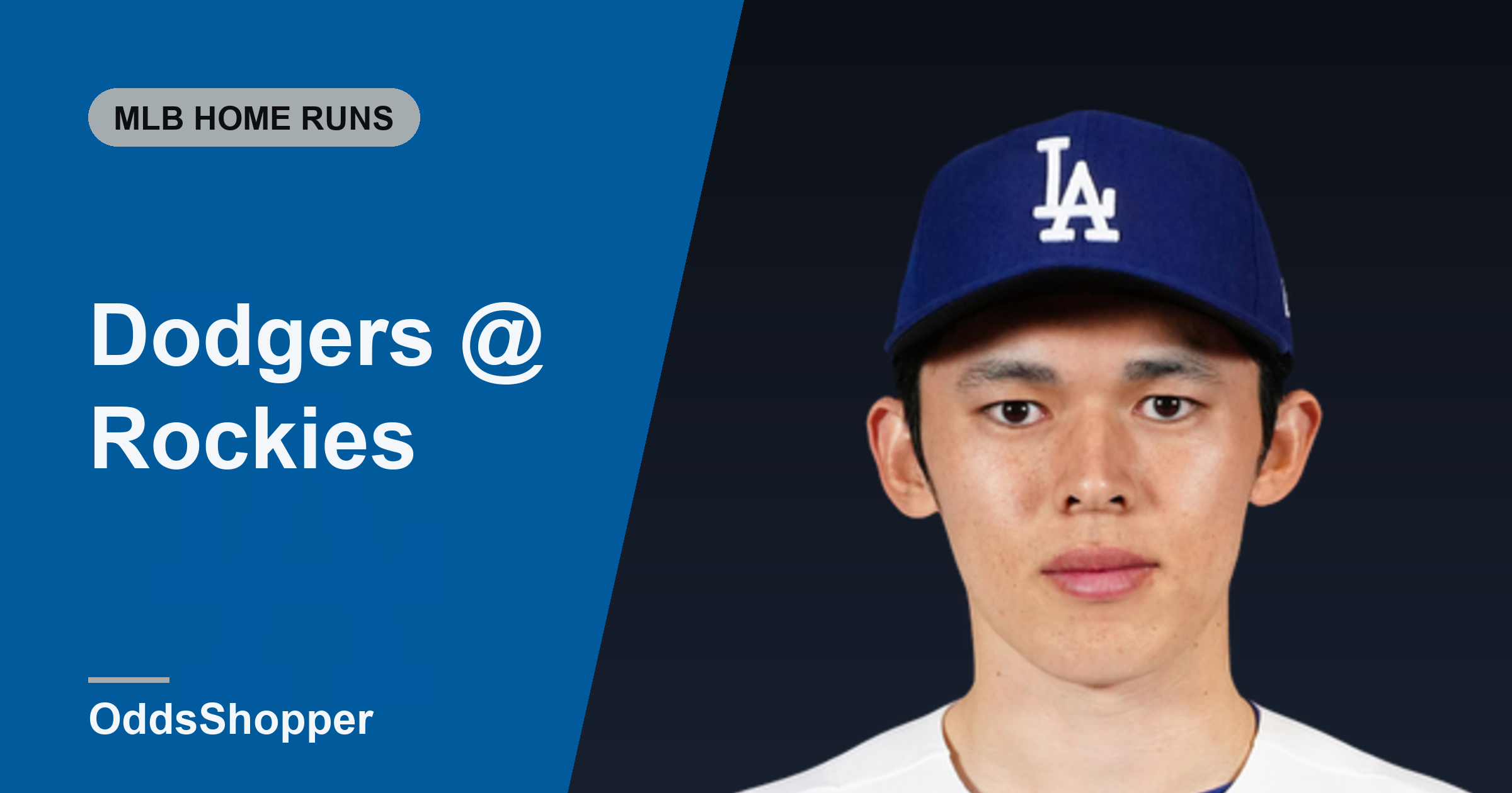 Dodgers @ Rockies HR Picks (8/19): Ohtani +228