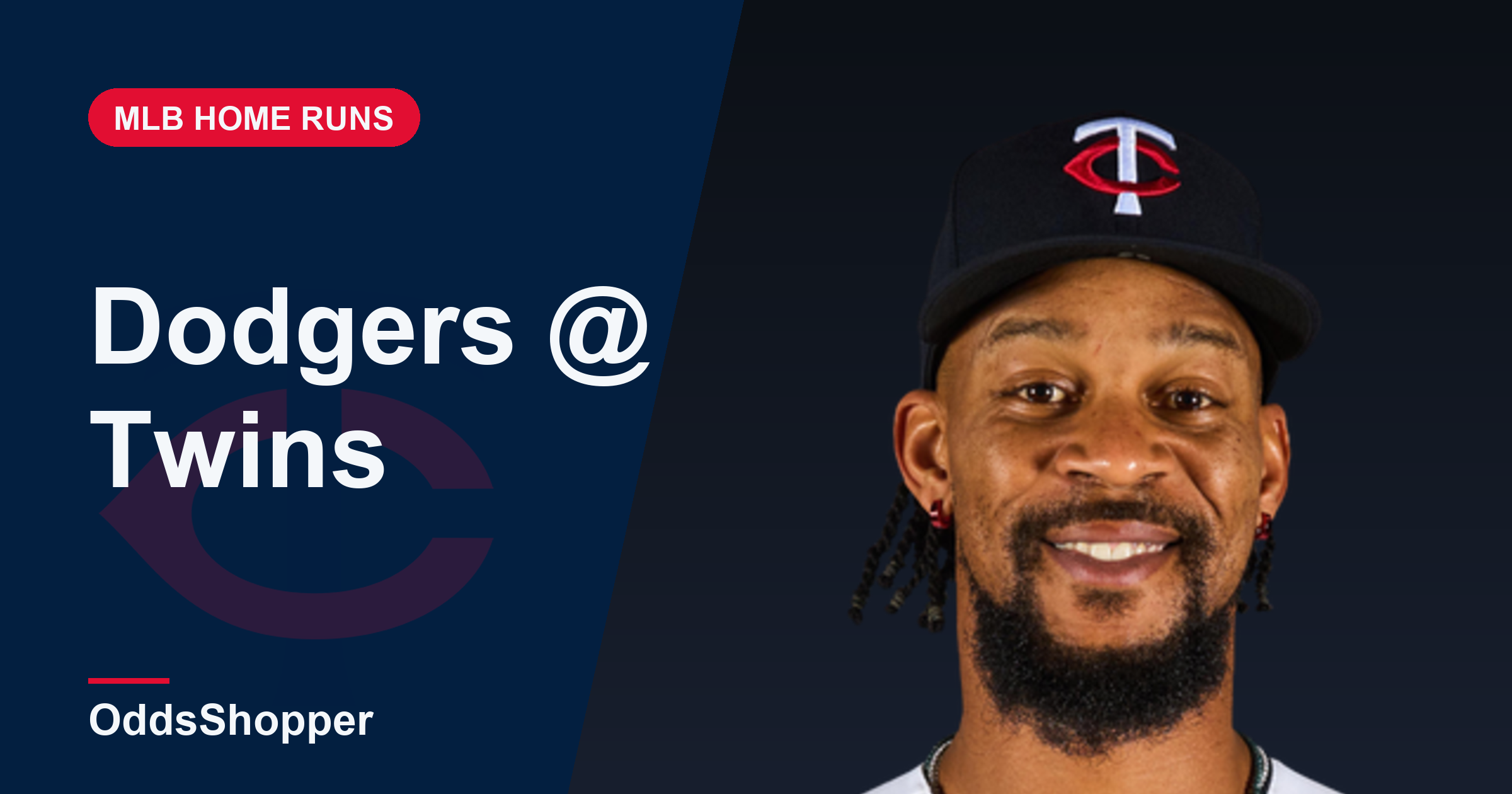 Los Angeles Dodgers @ Minnesota Twins Home Run Picks Today (6/23)