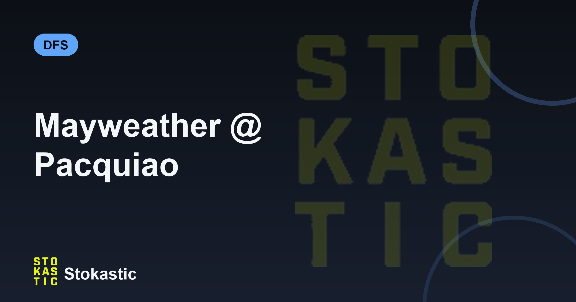 Mayweather Vs Pacquiao Odds: The Rematch Market, Priced