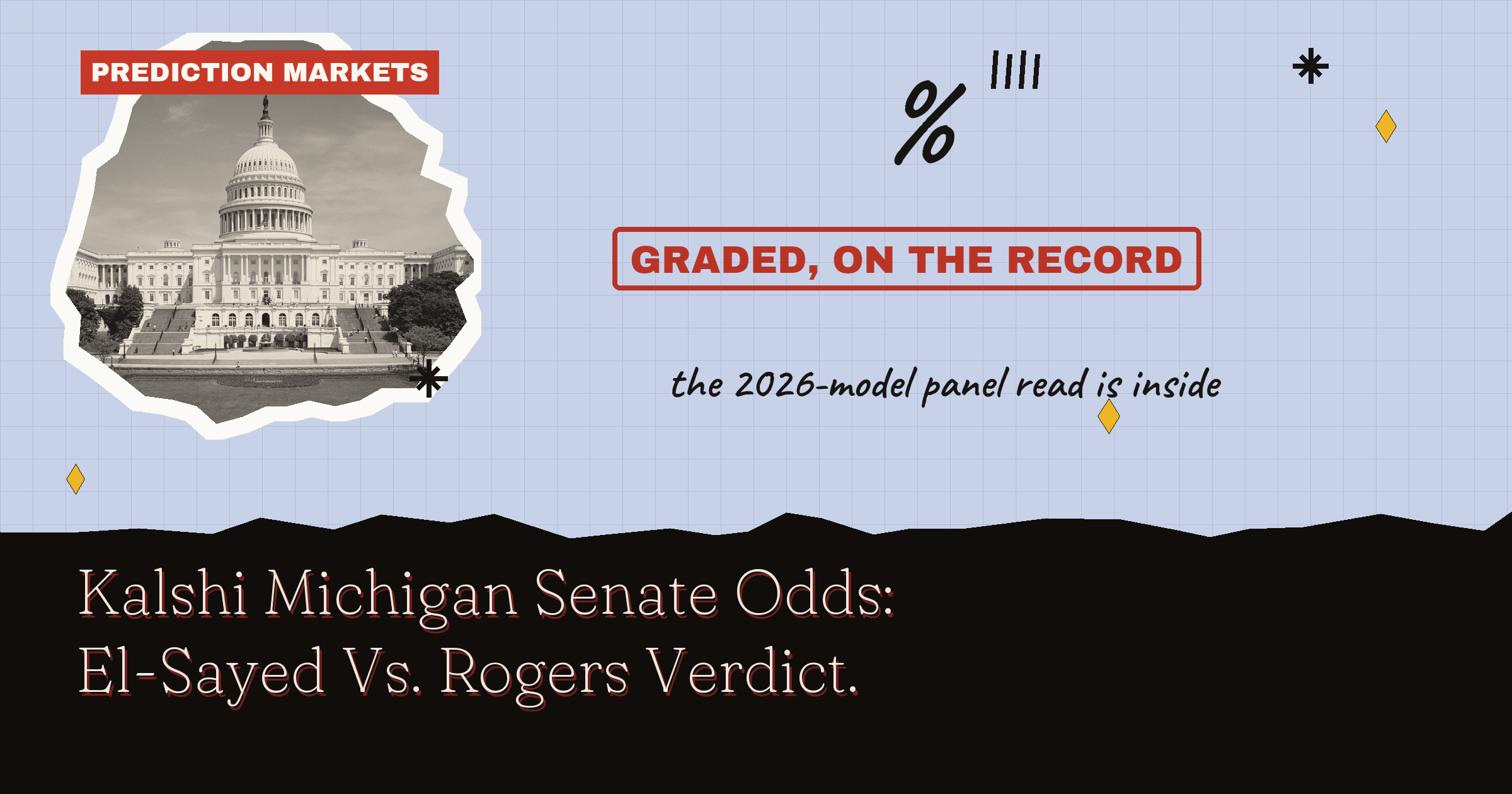 Kalshi Michigan Senate Odds: El-Sayed Vs. Rogers Verdict