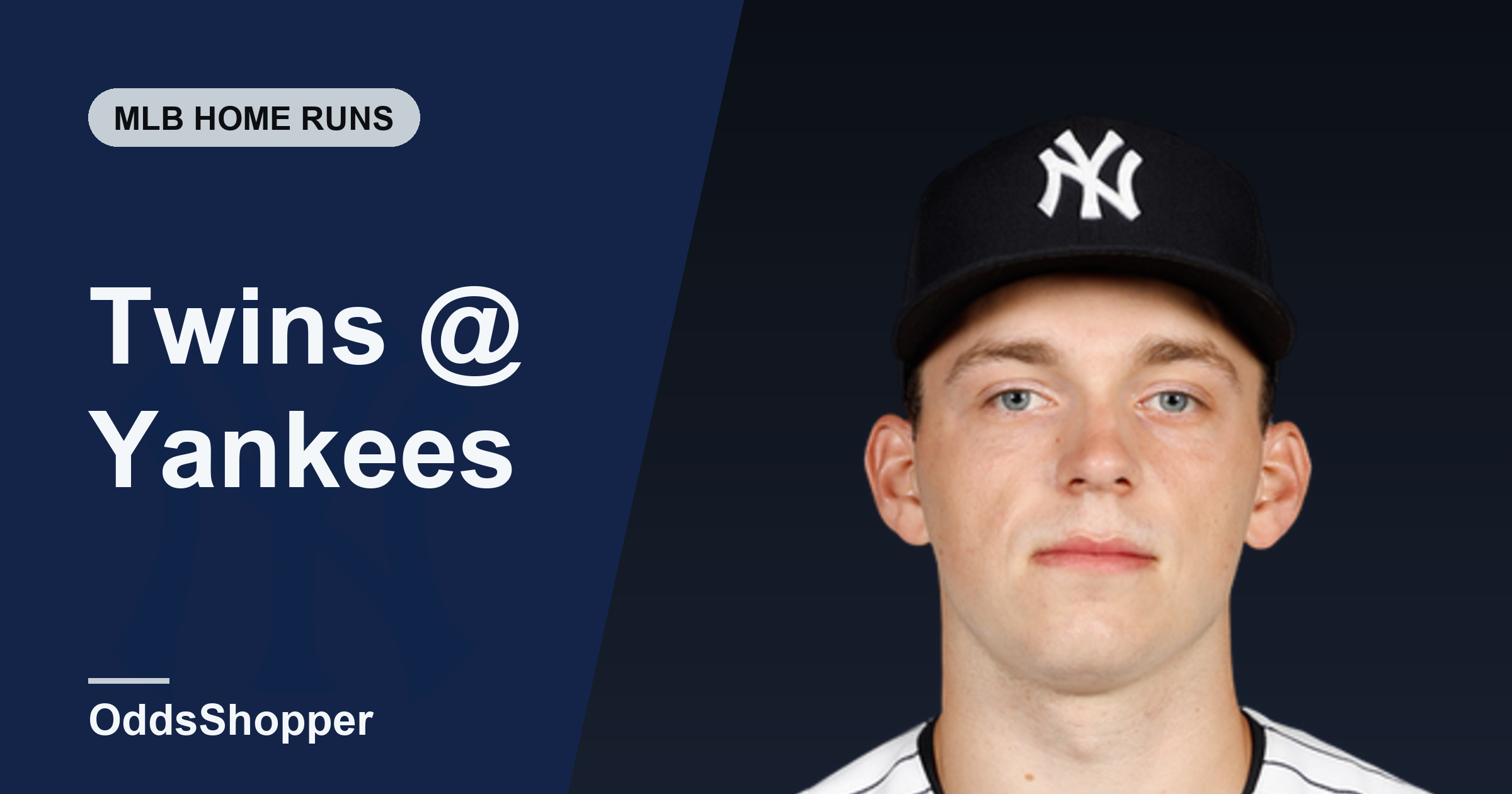 Twins @ Yankees Home Run Picks Today: Rice +245 Leads