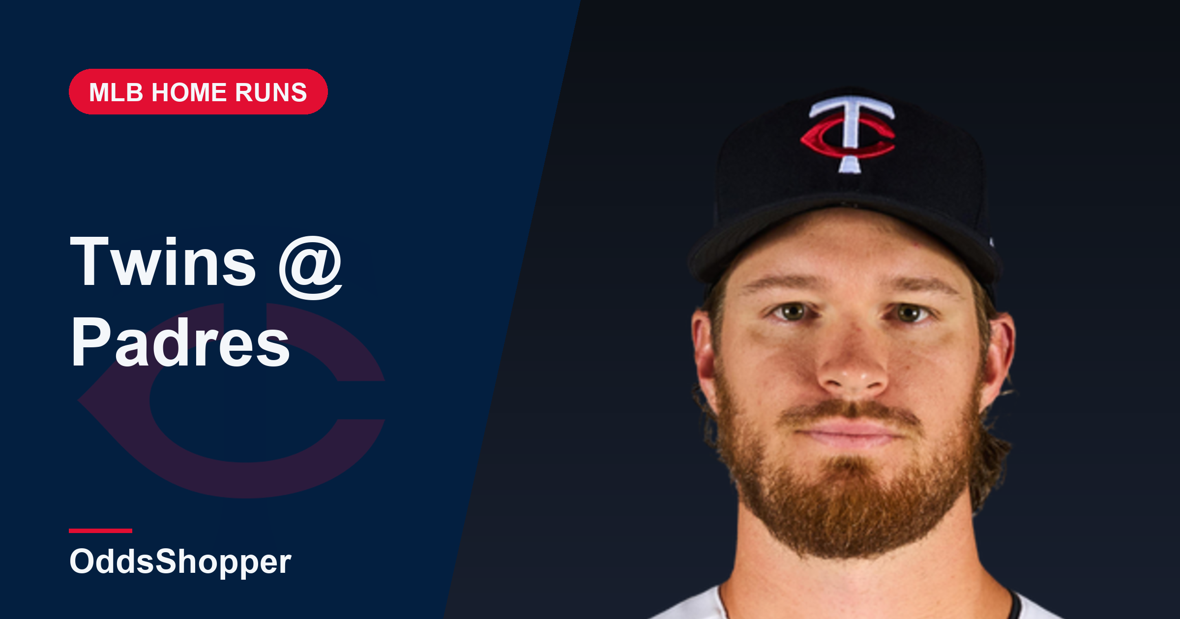 Minnesota Twins @ San Diego Padres Home Run Picks Today (8/23)