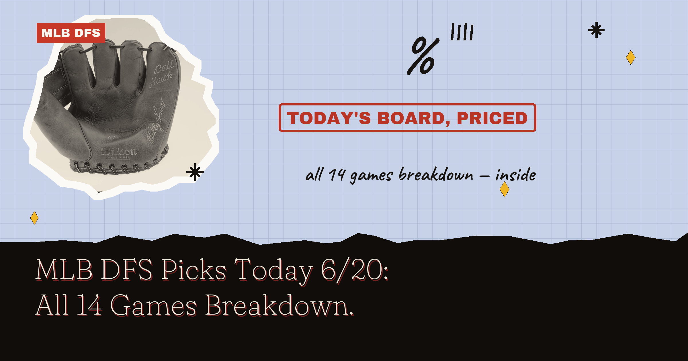 MLB DFS Picks Today 6/20: All 14 Games Breakdown