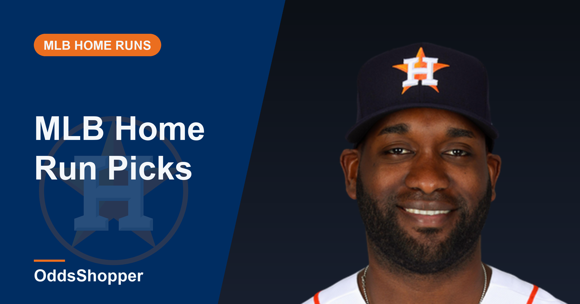 MLB Home Run Picks Today (8/25): Yordan Alvarez & More