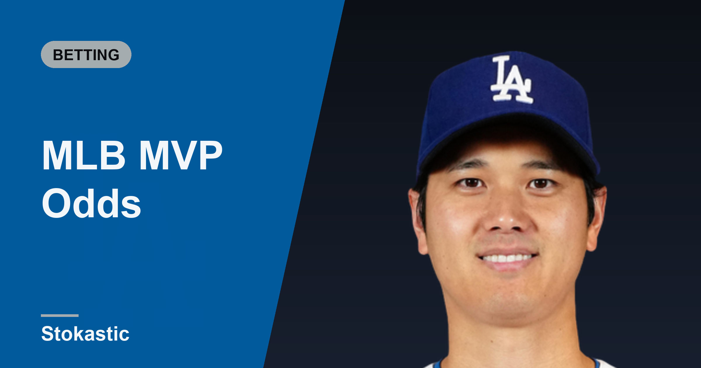 MLB MVP Odds: Ohtani In A Coin Flip, Alvarez At 90 Cents