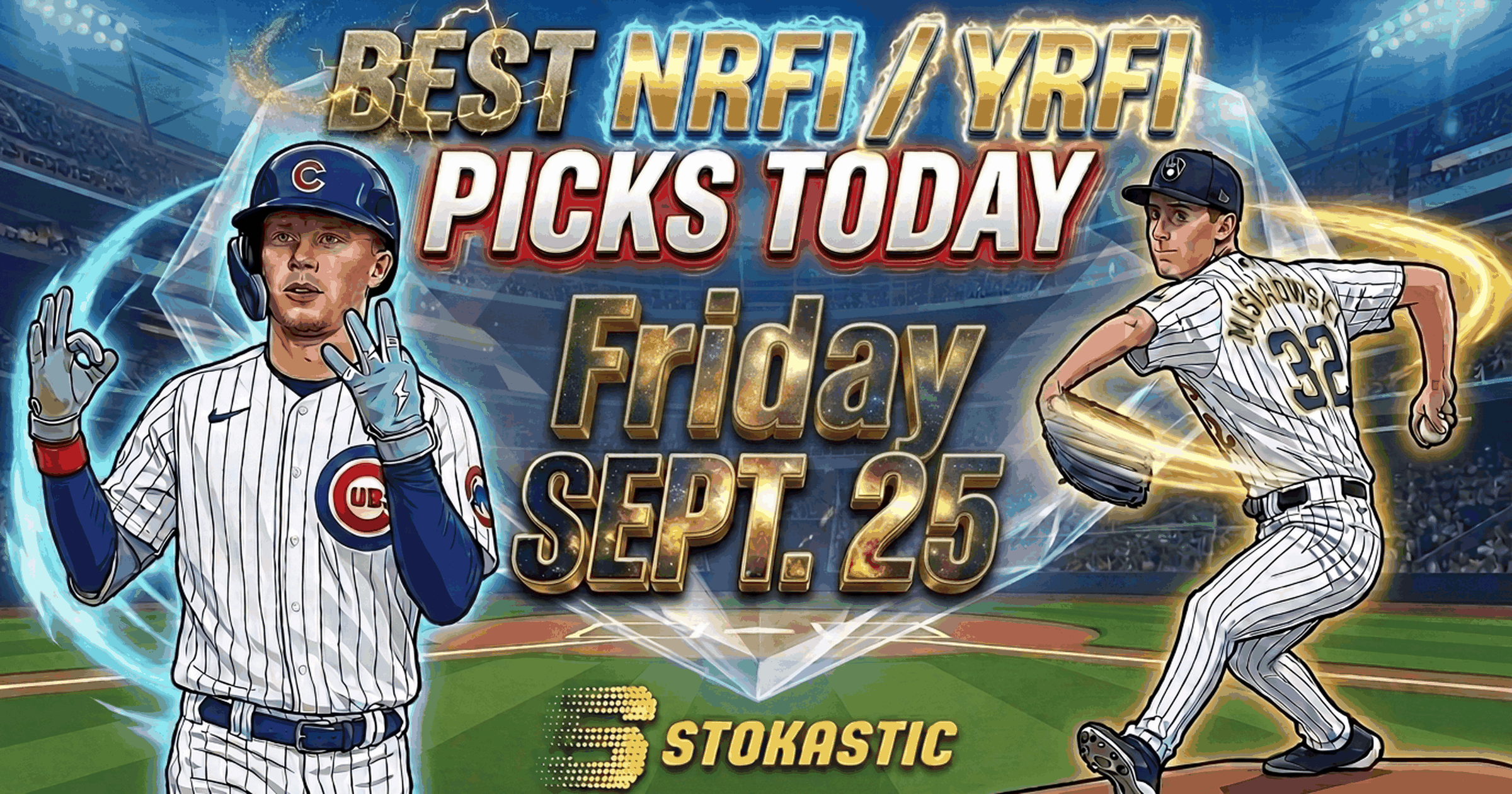 MLB NRFI & YRFI Picks: Rogers' Streak, Priced In (Sept. 25)