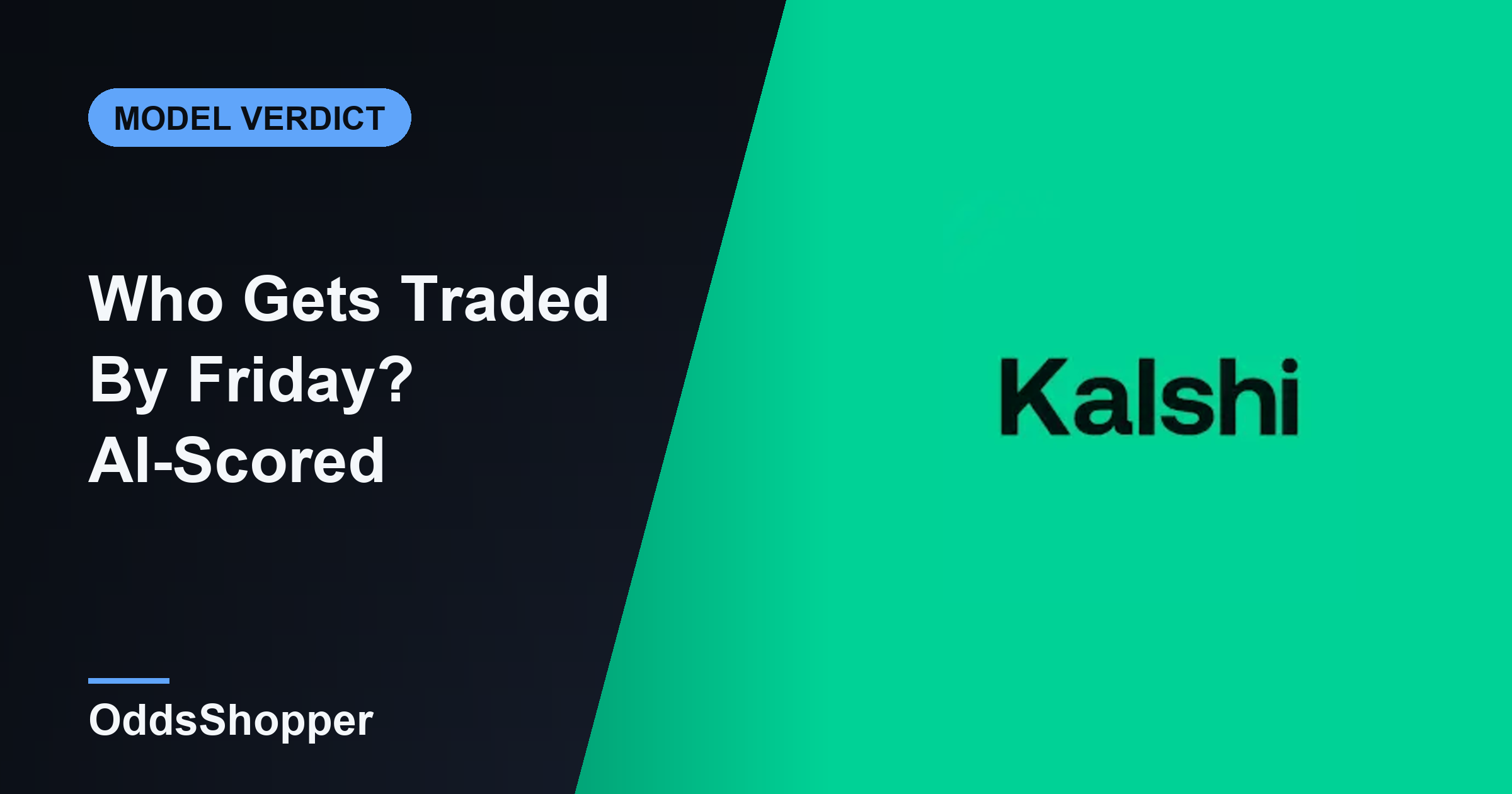 Who Actually Gets Traded By Friday? 8 AI Models Score All 25 Deadline Names