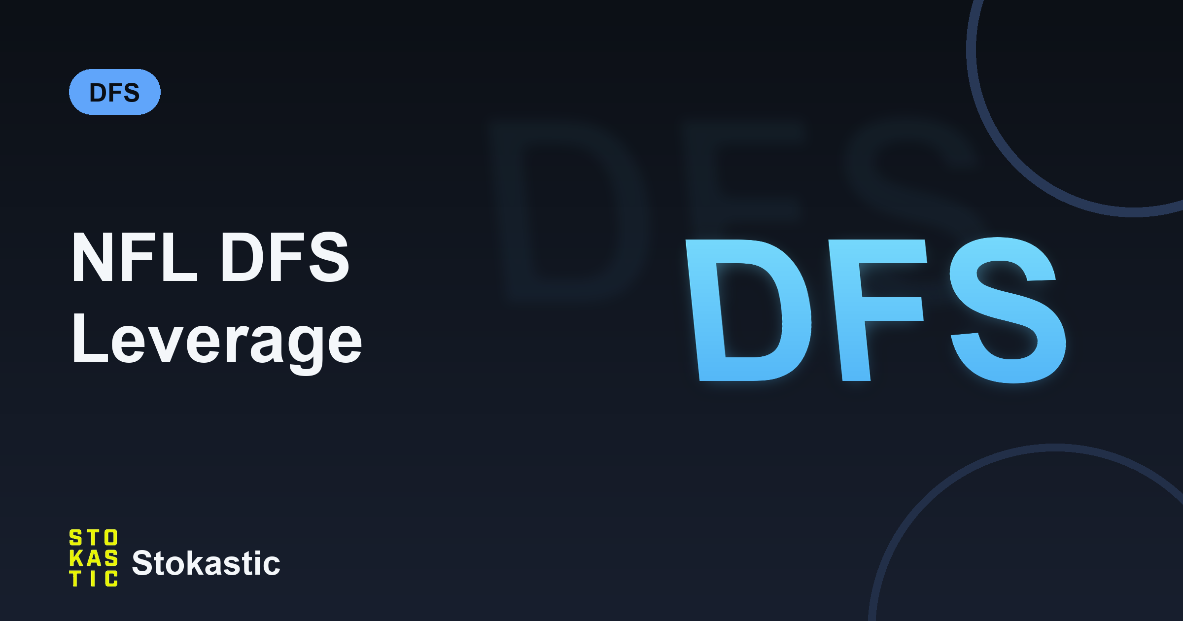 NFL DFS Leverage: The Game Theory Behind Big GPP Wins