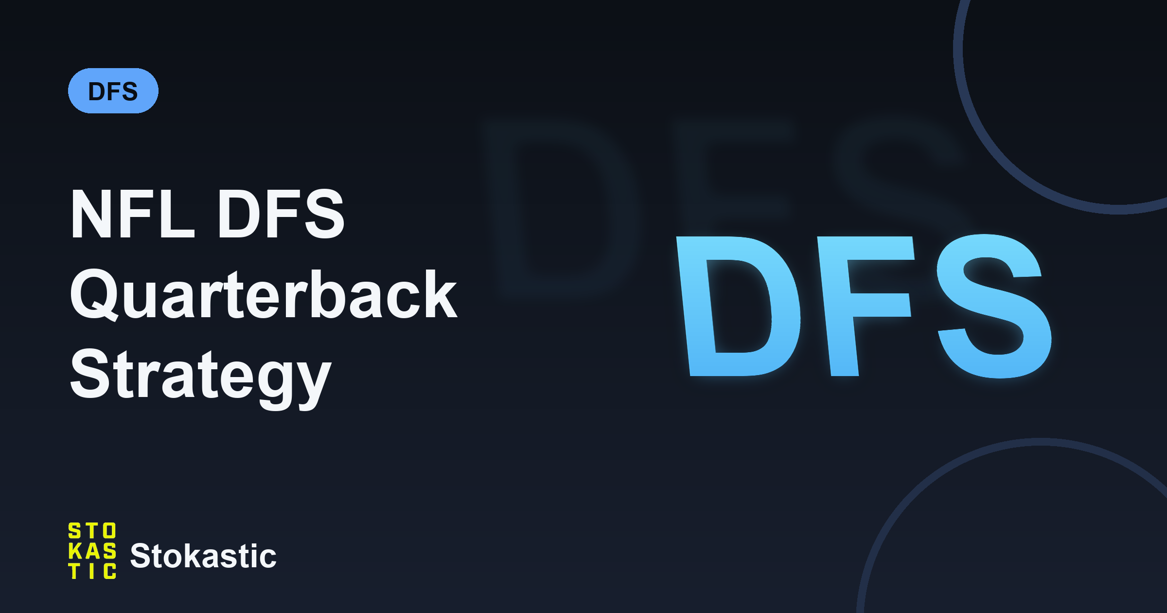 NFL DFS Quarterback Strategy: The Dual-Threat Edge