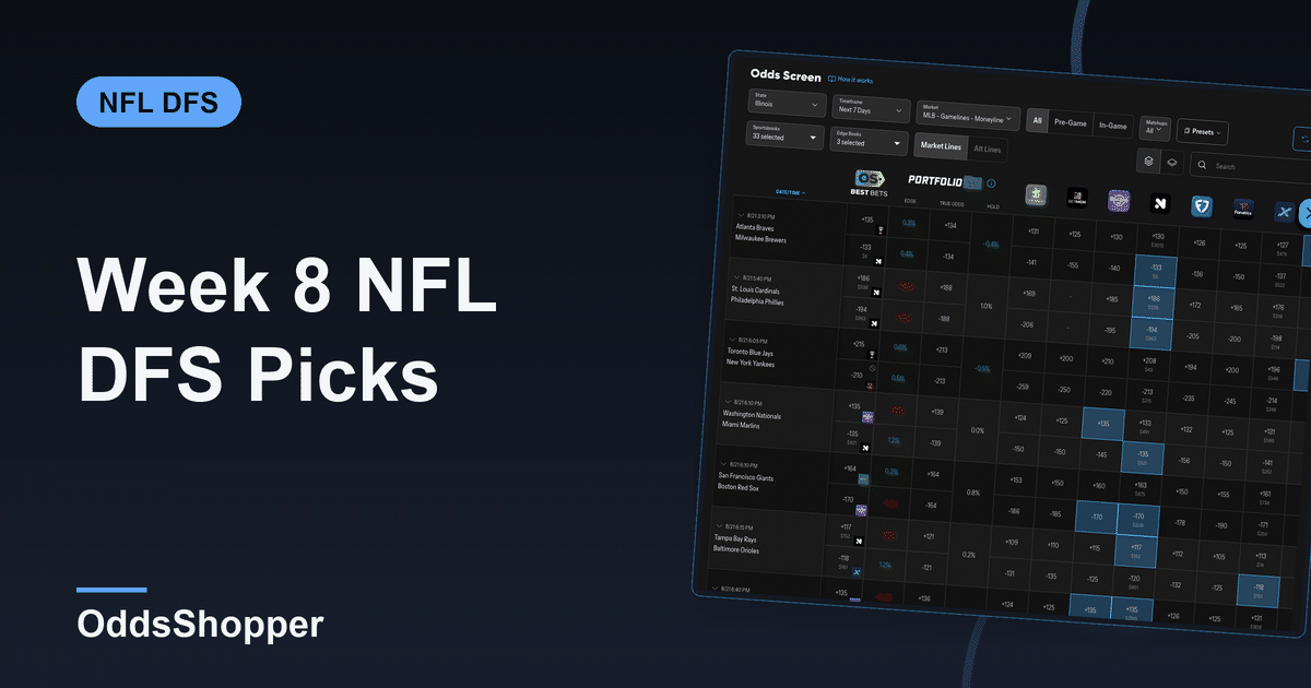 Week 8 NFL DFS Picks: The Ravens Stack The Sims Don't Want | Stokastic