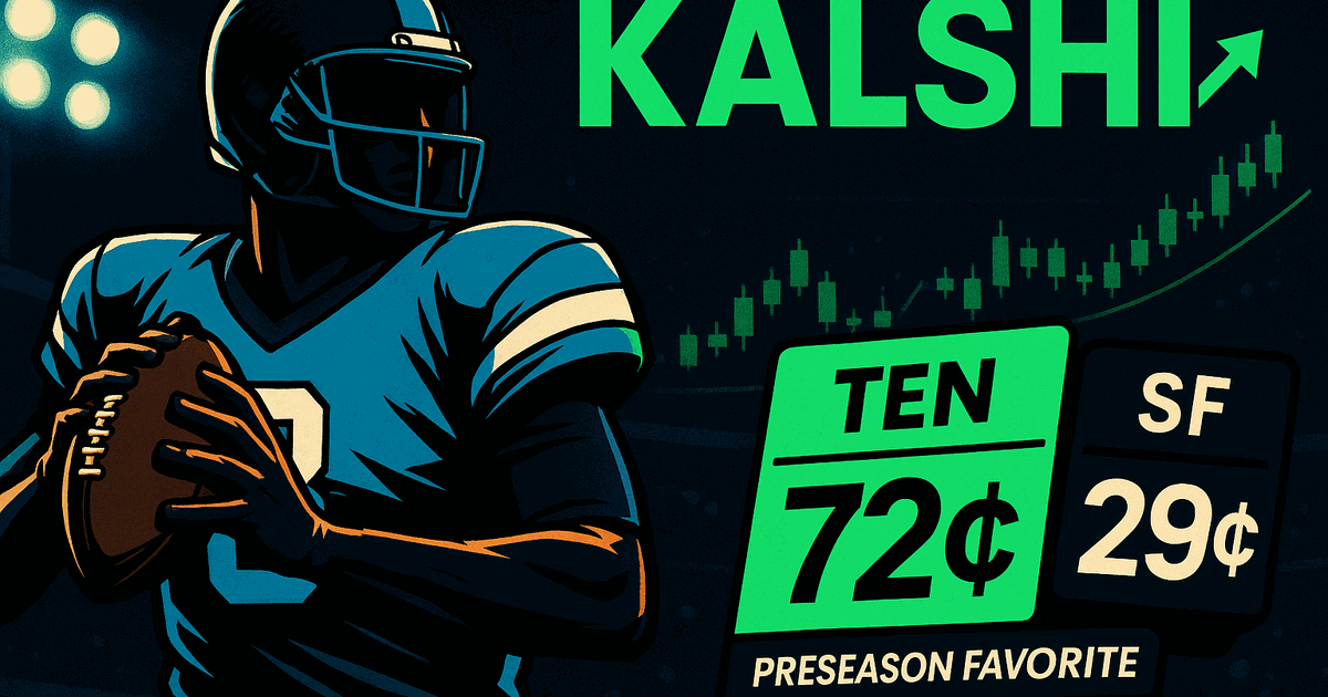 NFL Preseason Odds: The Biggest Favorite Is Now Winless