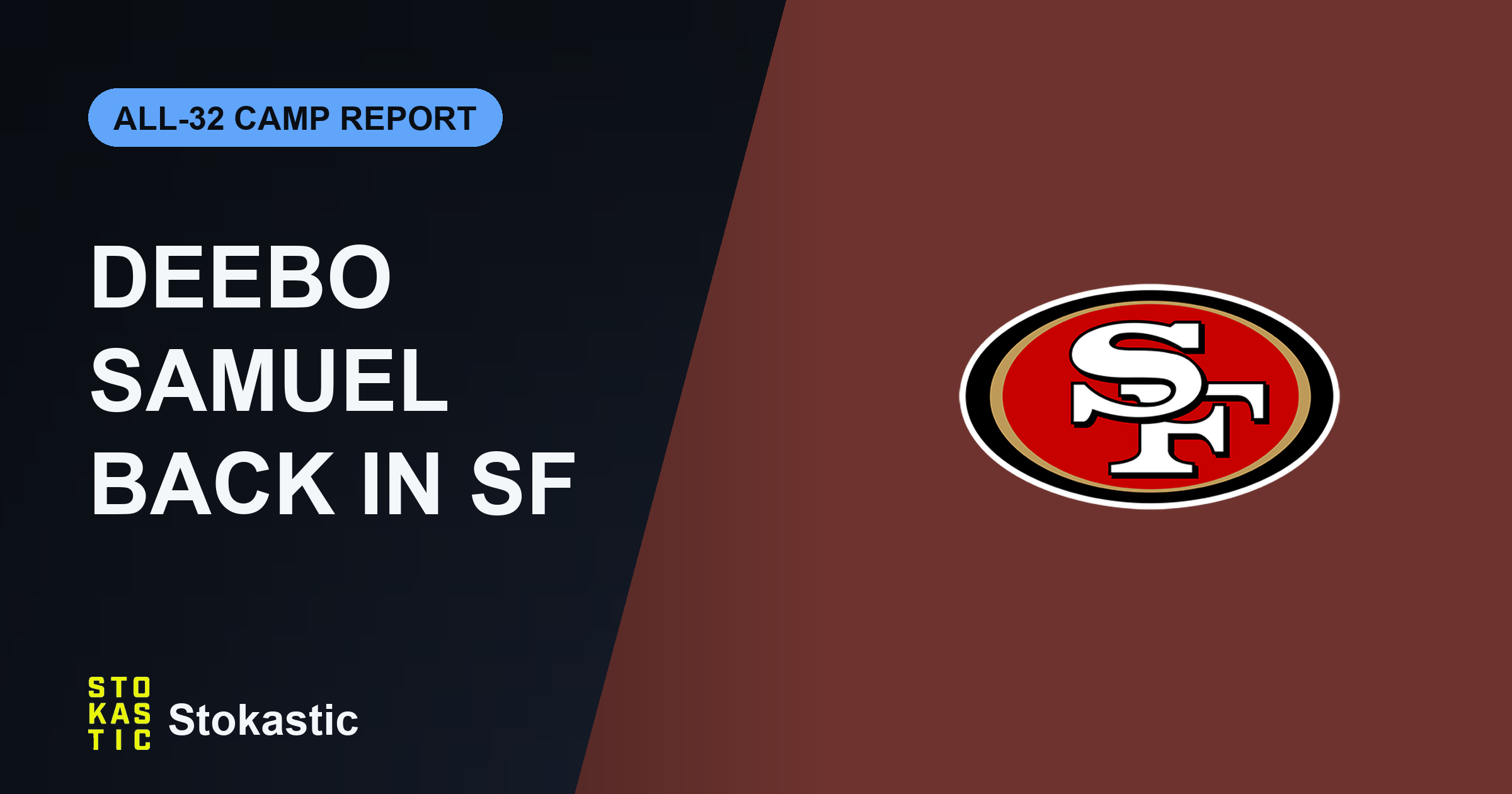 NFL Training Camp Report, July 31: Deebo Samuel Rejoins the 49ers + Fantasy Football Training Camp News for Every Team