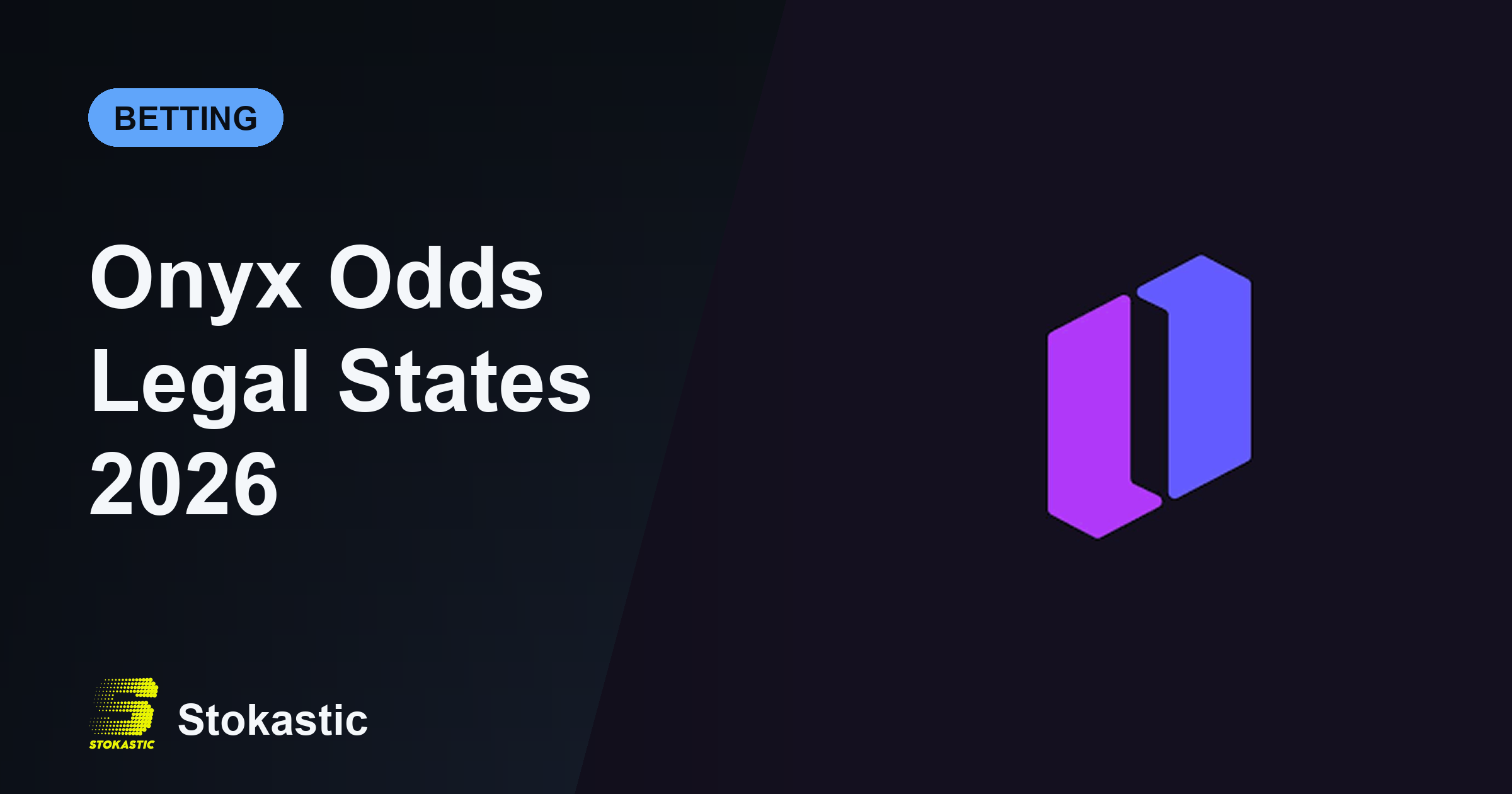 Onyx Odds Legal States 2026: Where You Can Actually Play