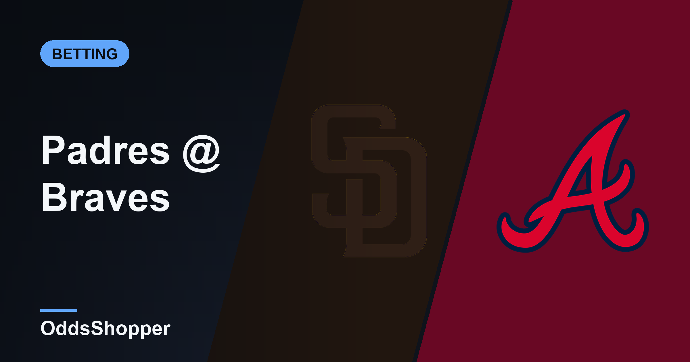 Padres vs Braves Odds: Best Prices and +EV Edges