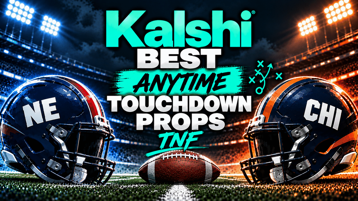 Patriots vs Bears TD Props: My Top Two Kalshi TNF Plays
