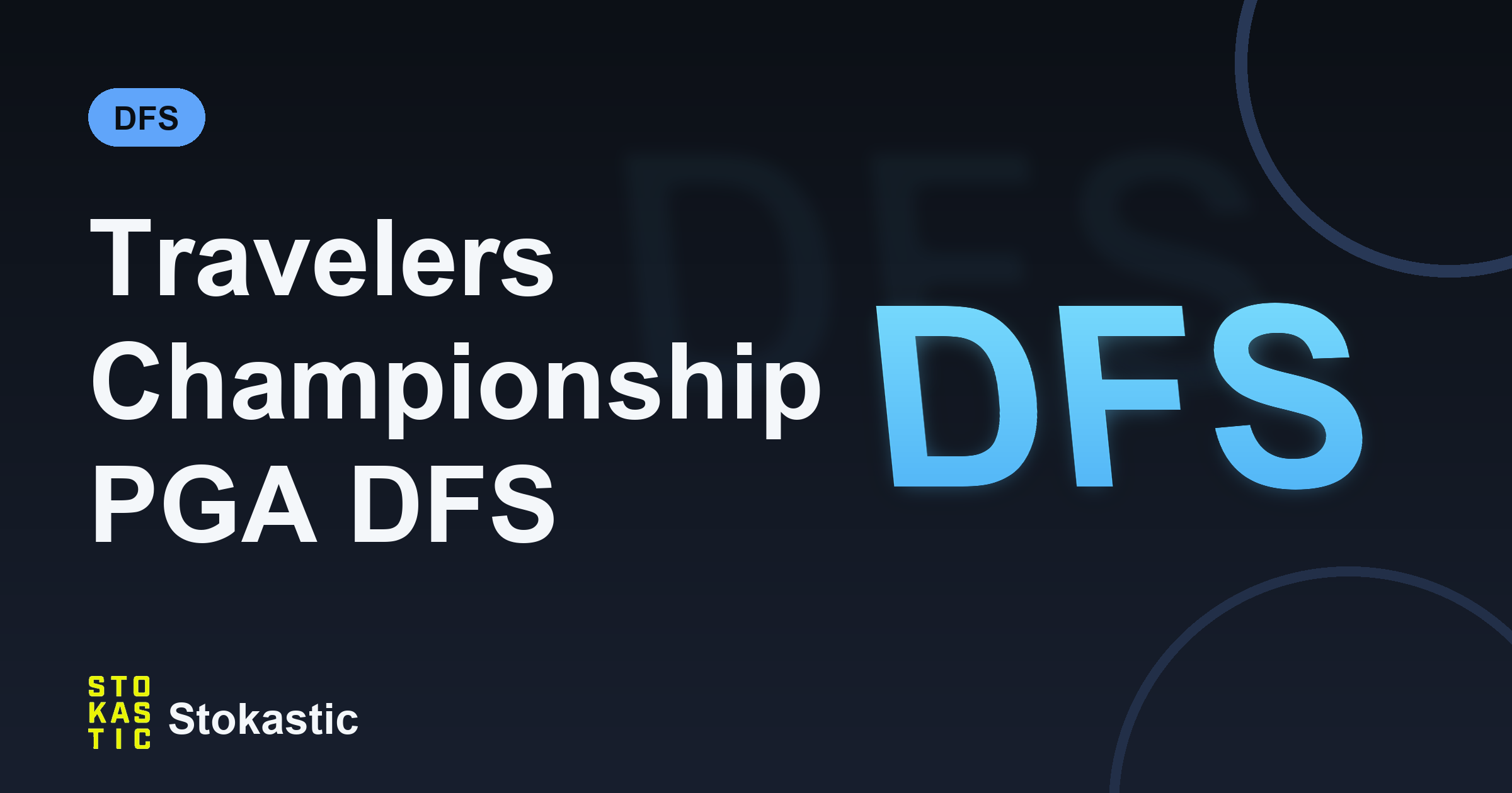 Travelers Championship PGA DFS Showdown Picks: Round 2
