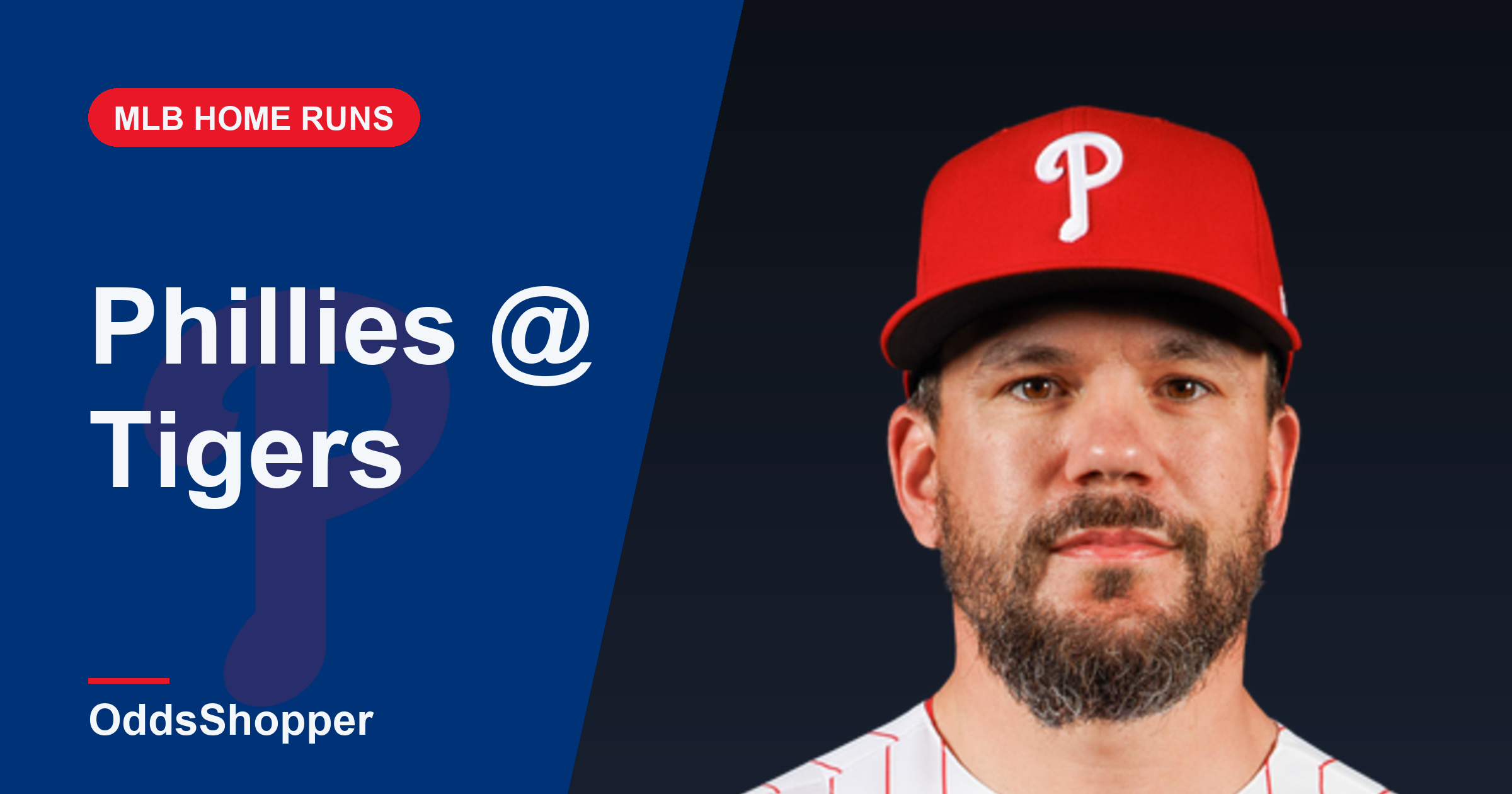 Philadelphia Phillies @ Detroit Tigers Home Run Picks Today (7/12)