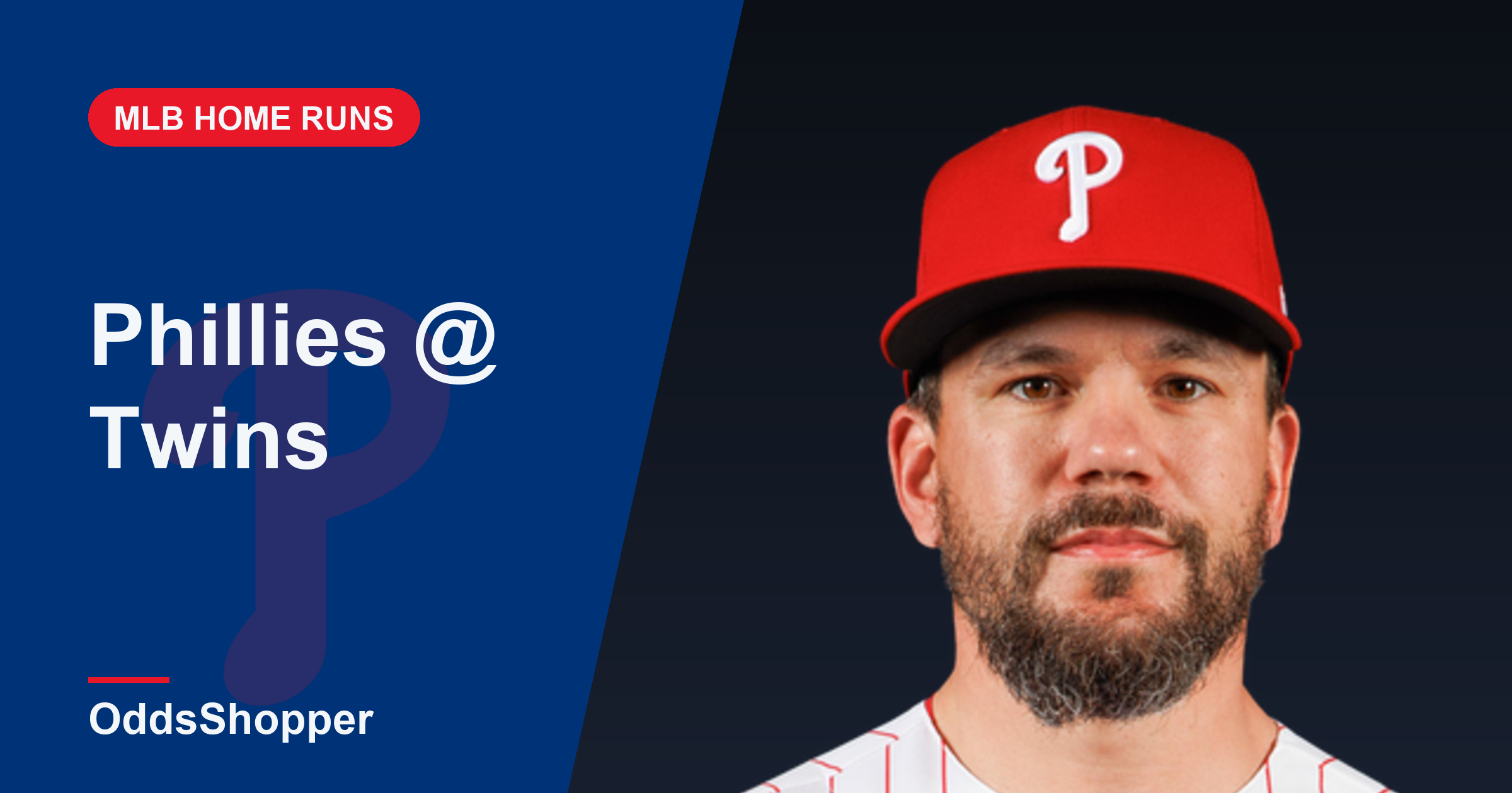 Philadelphia Phillies @ Minnesota Twins Home Run Picks Today (8/13)