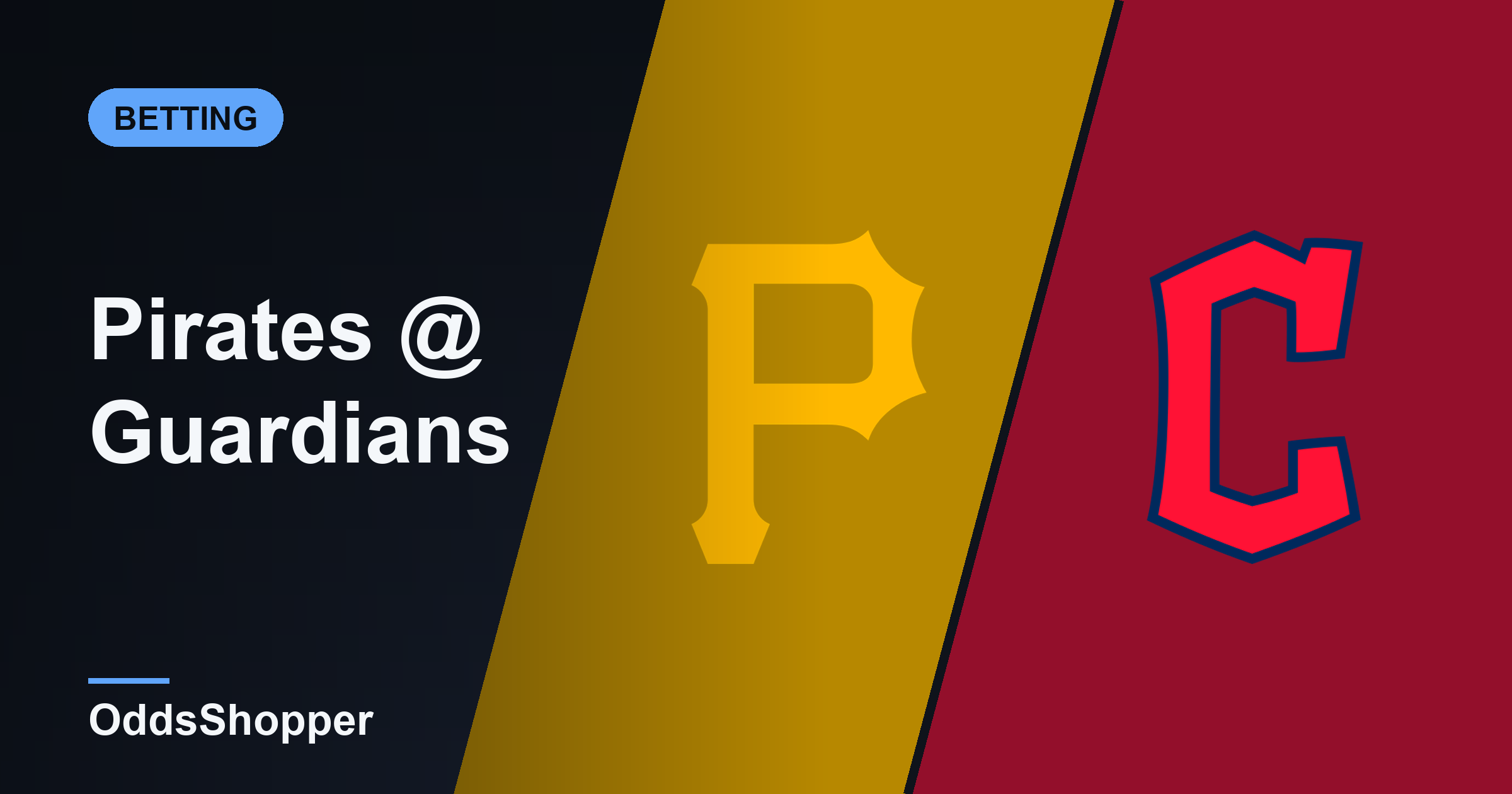 Pirates Vs Guardians Odds: Best Prices And +EV Edges