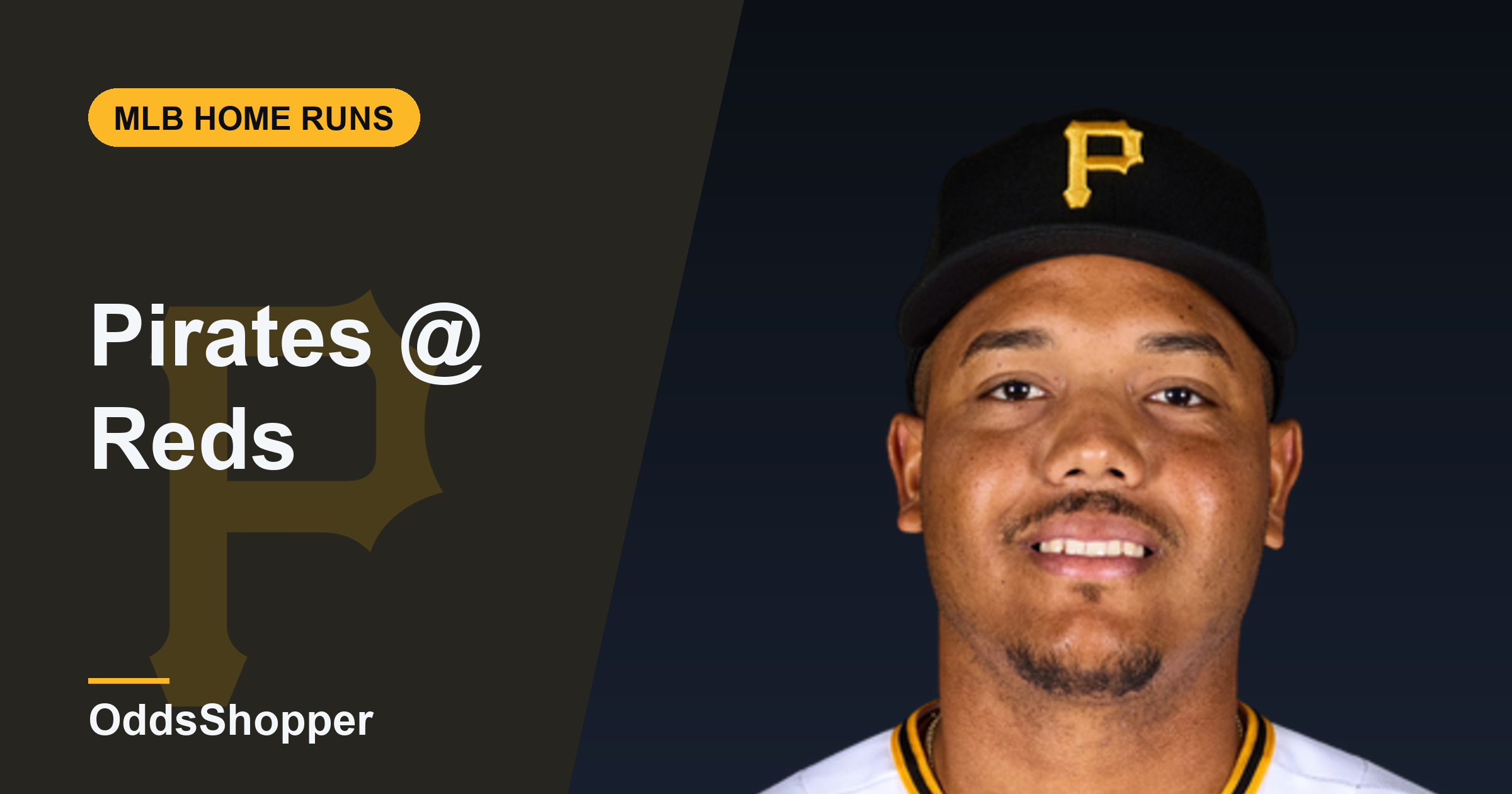 Pirates @ Reds HR Picks (7/31): Valdez +344 Leads