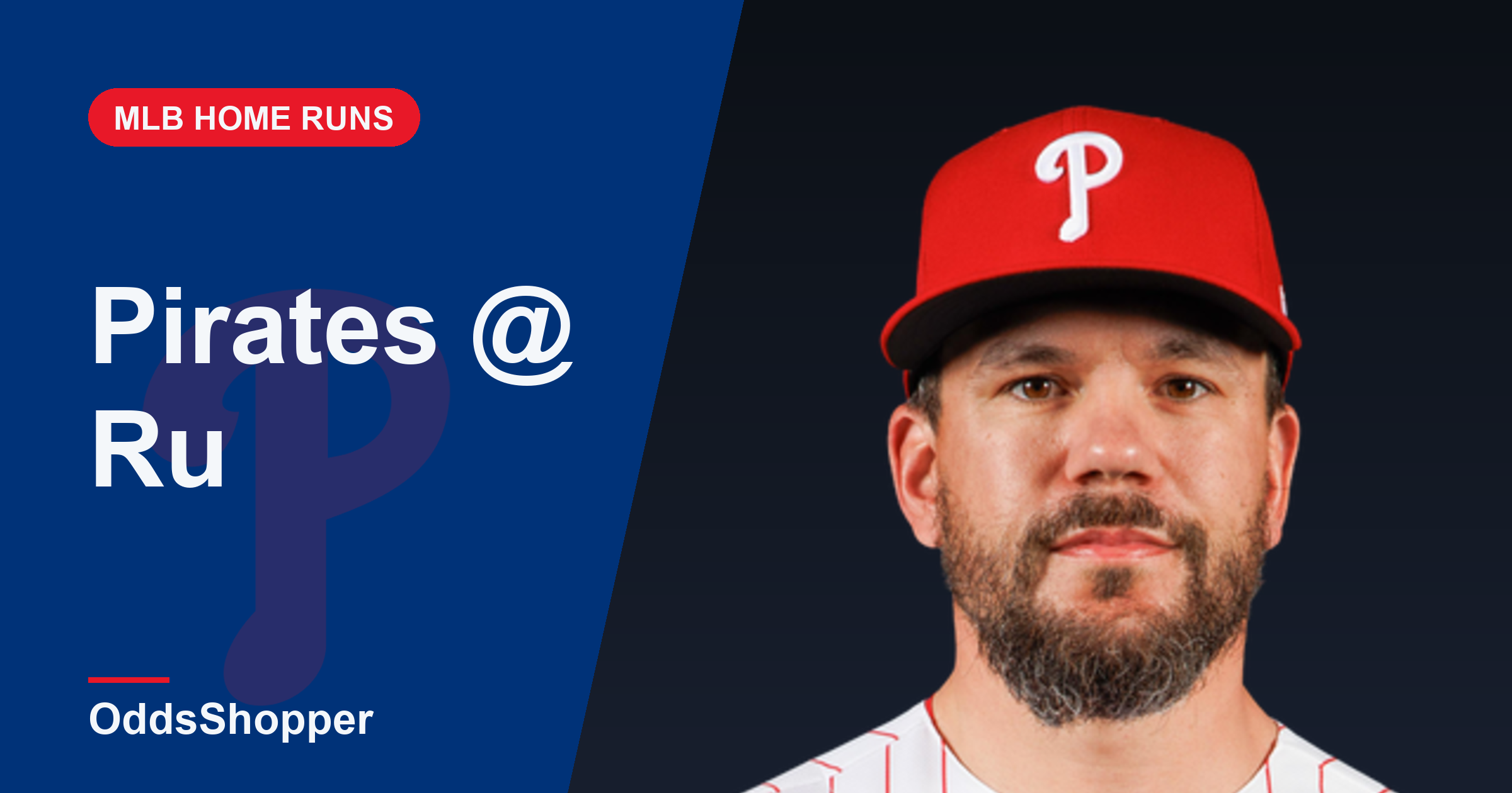 Pirates vs Phillies Home Run Picks Today, Schwarber +198