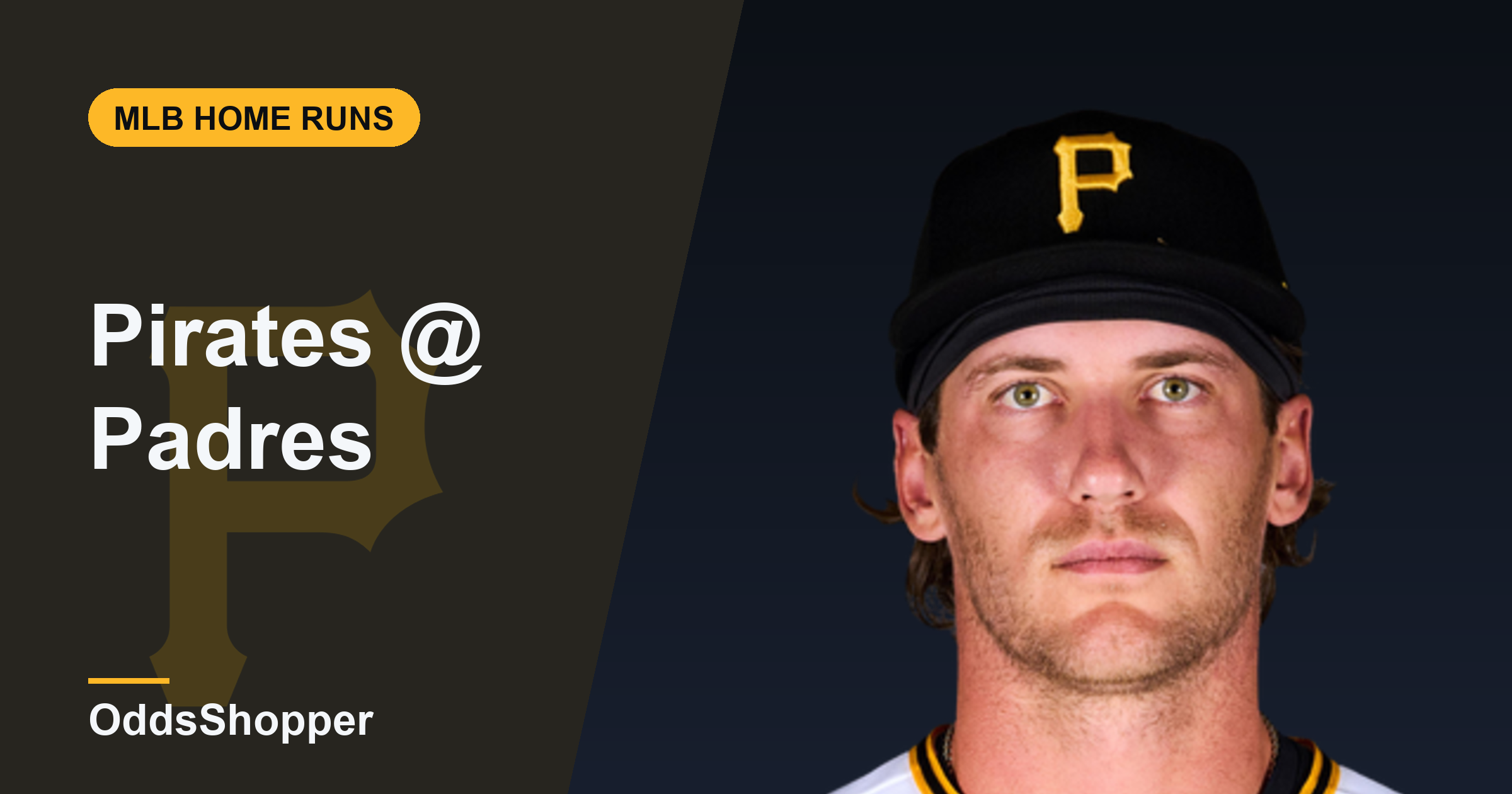 Pittsburgh Pirates @ San Diego Padres Home Run Picks Today (8/24)