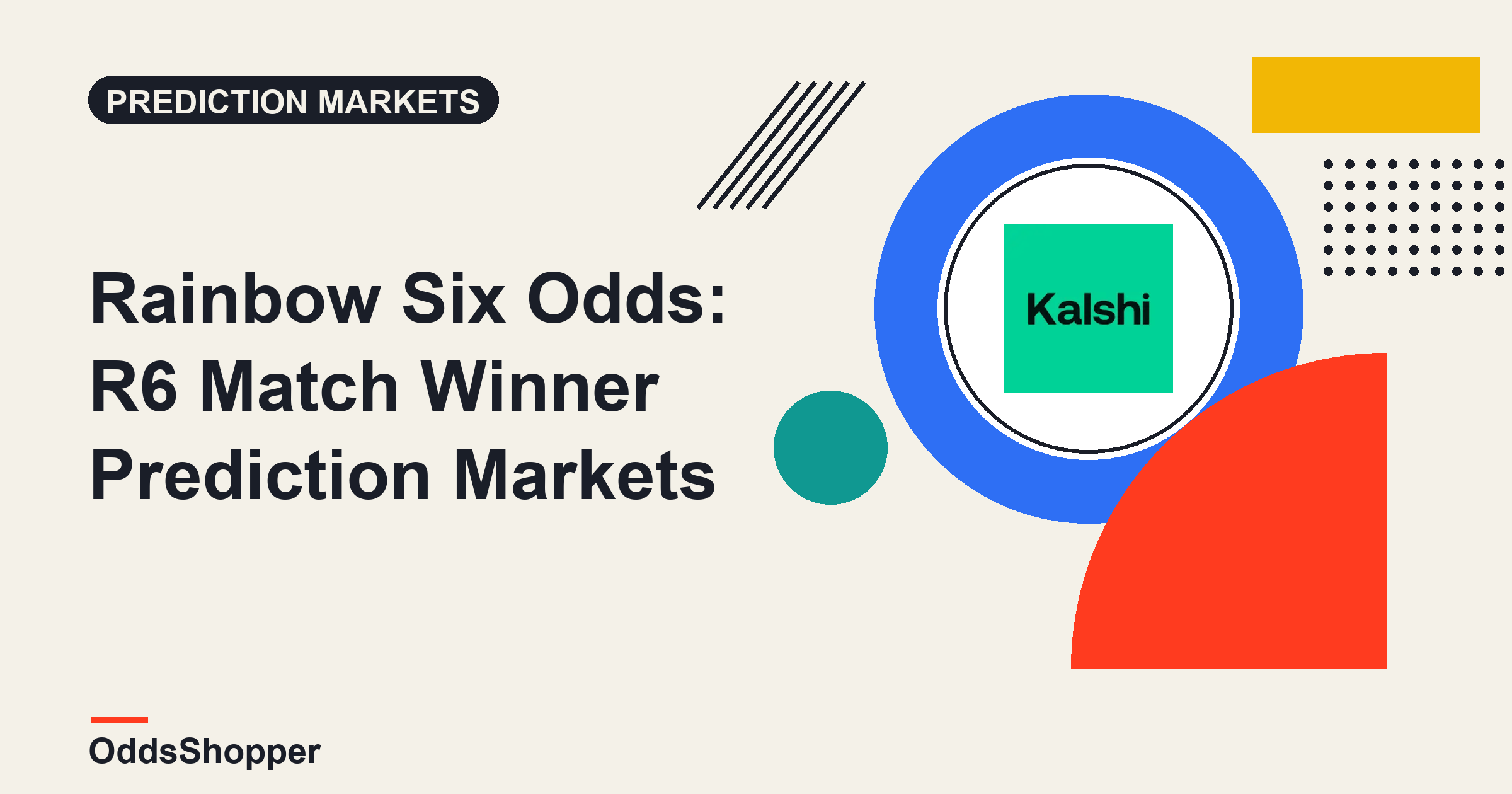 Rainbow Six Odds: R6 Match Winner Prediction Markets