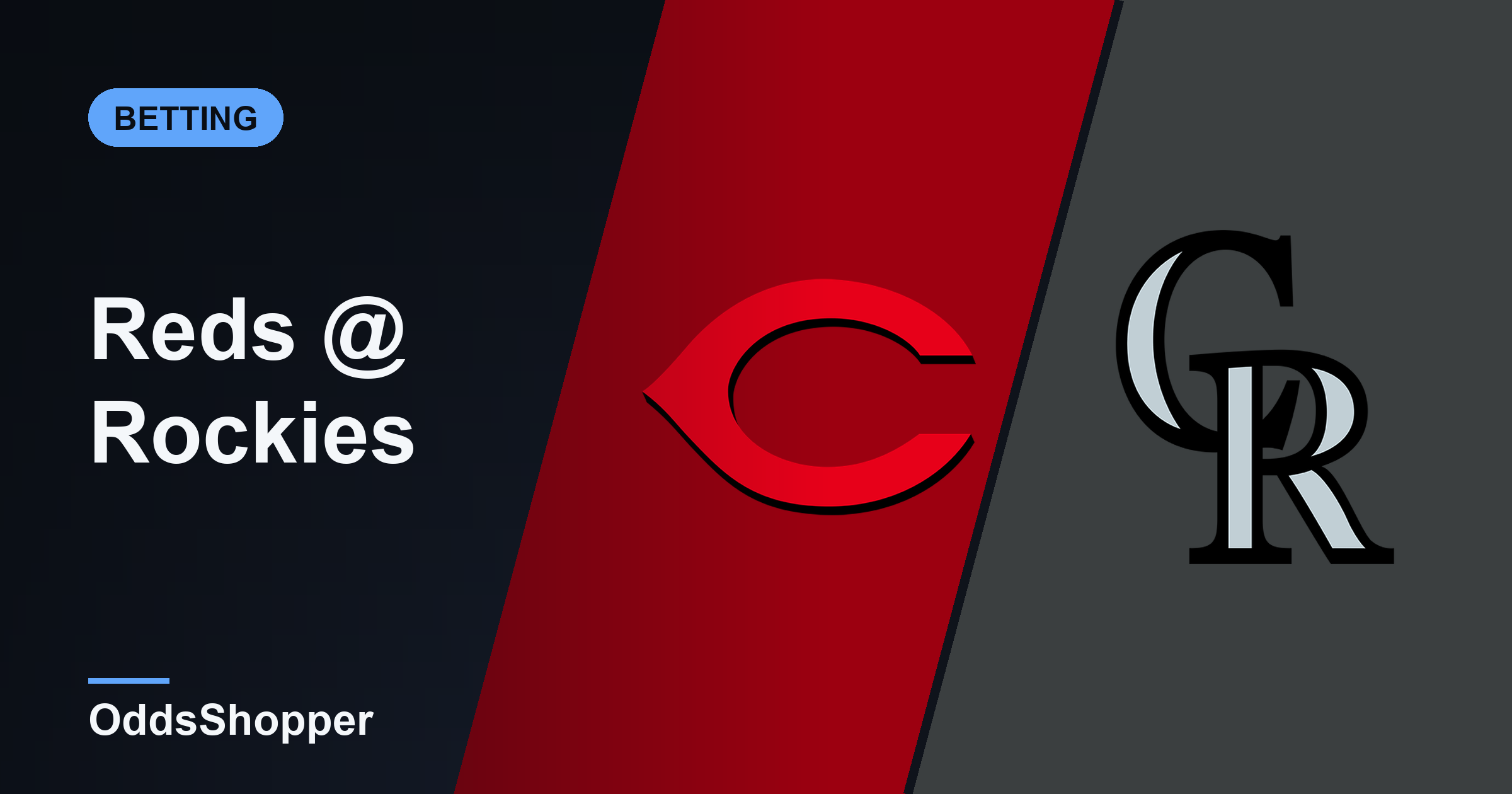 Reds vs Rockies Odds: Best Prices and +EV Edges