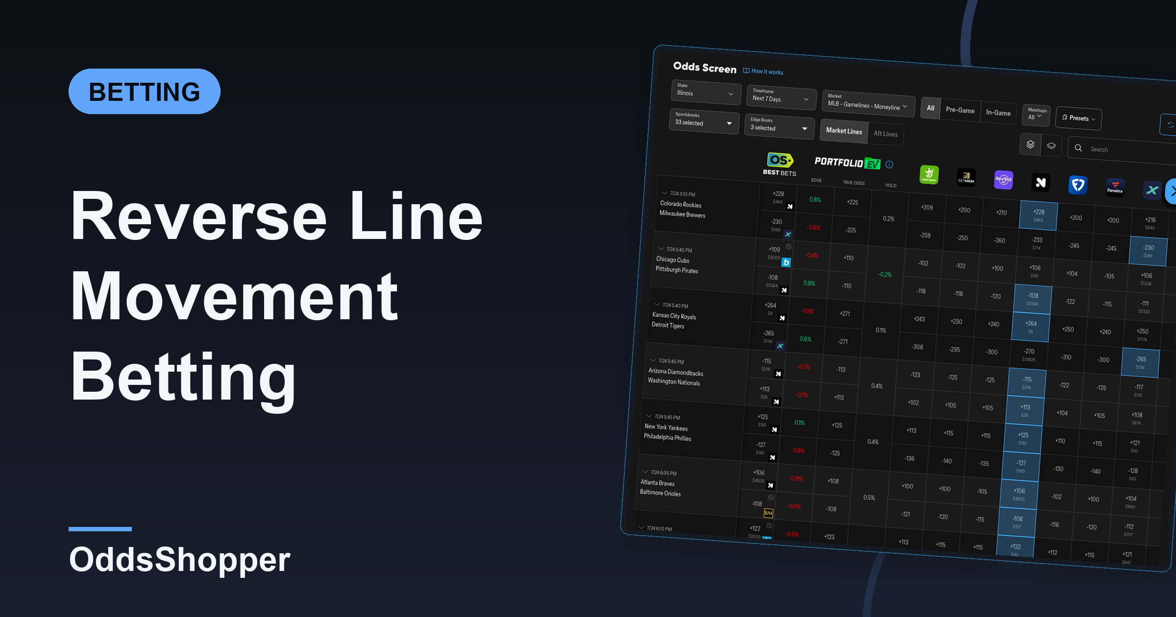 Reverse Line Movement Betting: How To Spot Sharp Money