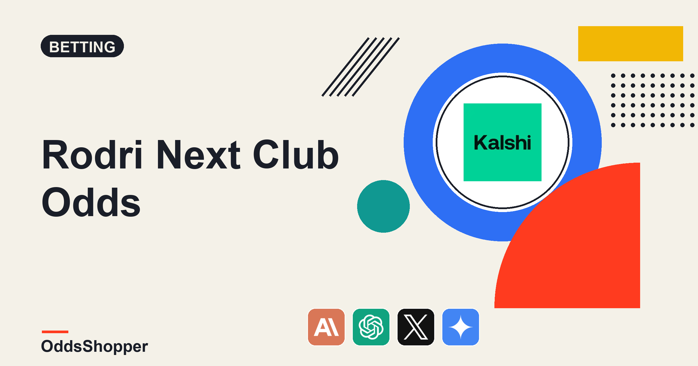 Rodri Next Club Odds: The AI Model Verdict Vs. The Market
