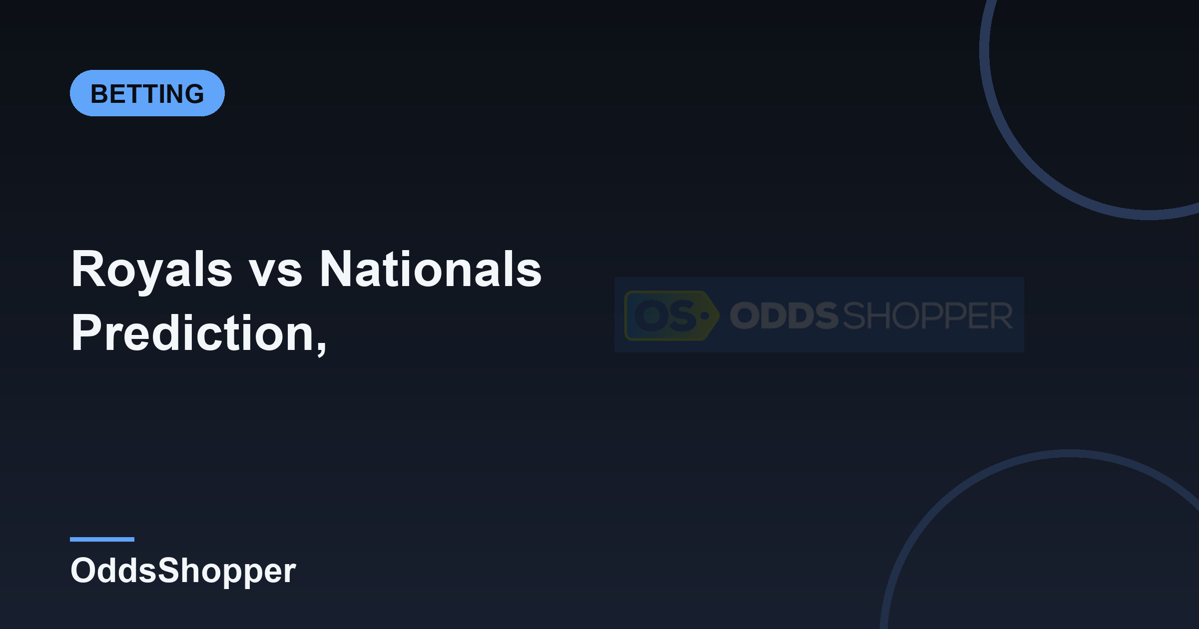 Royals vs Nationals Prediction, Odds & Picks (June 17)