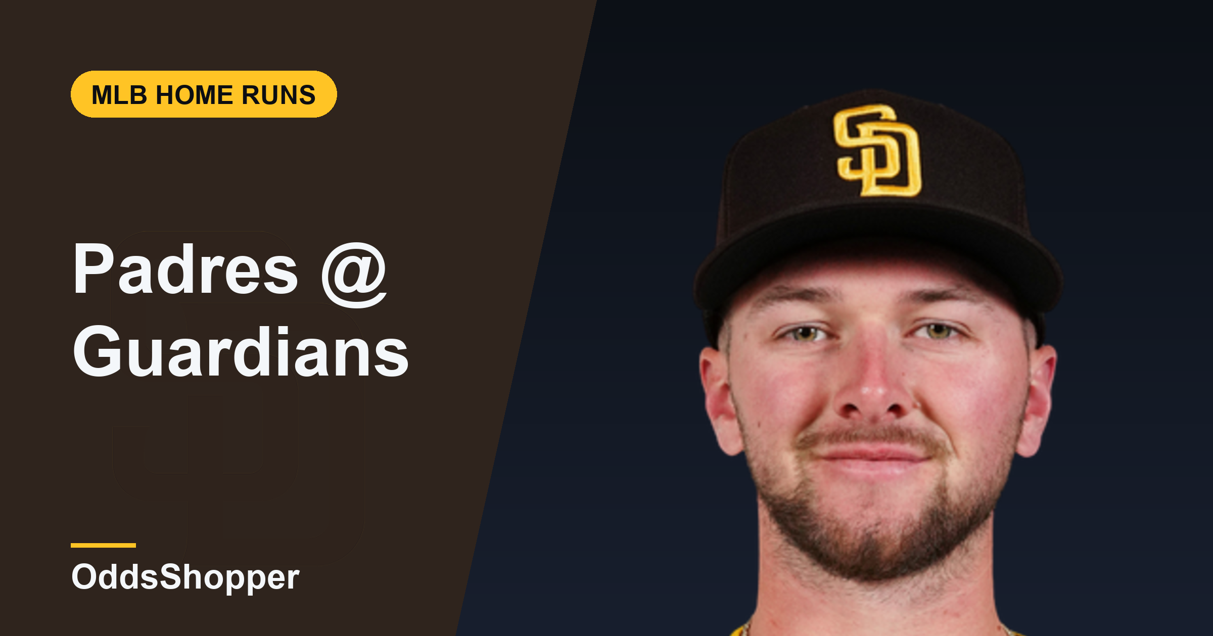 Padres @ Guardians HR Picks: Merrill Leads +529 (08/16)