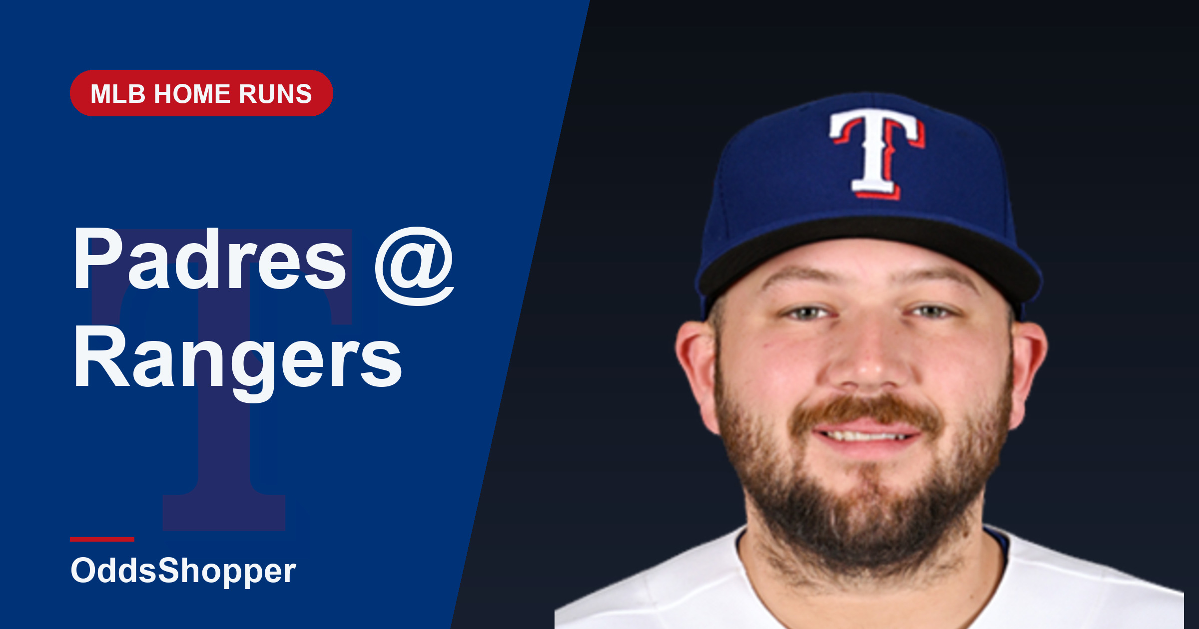 San Diego Padres vs Texas Rangers Home Run Picks Today (6/21)