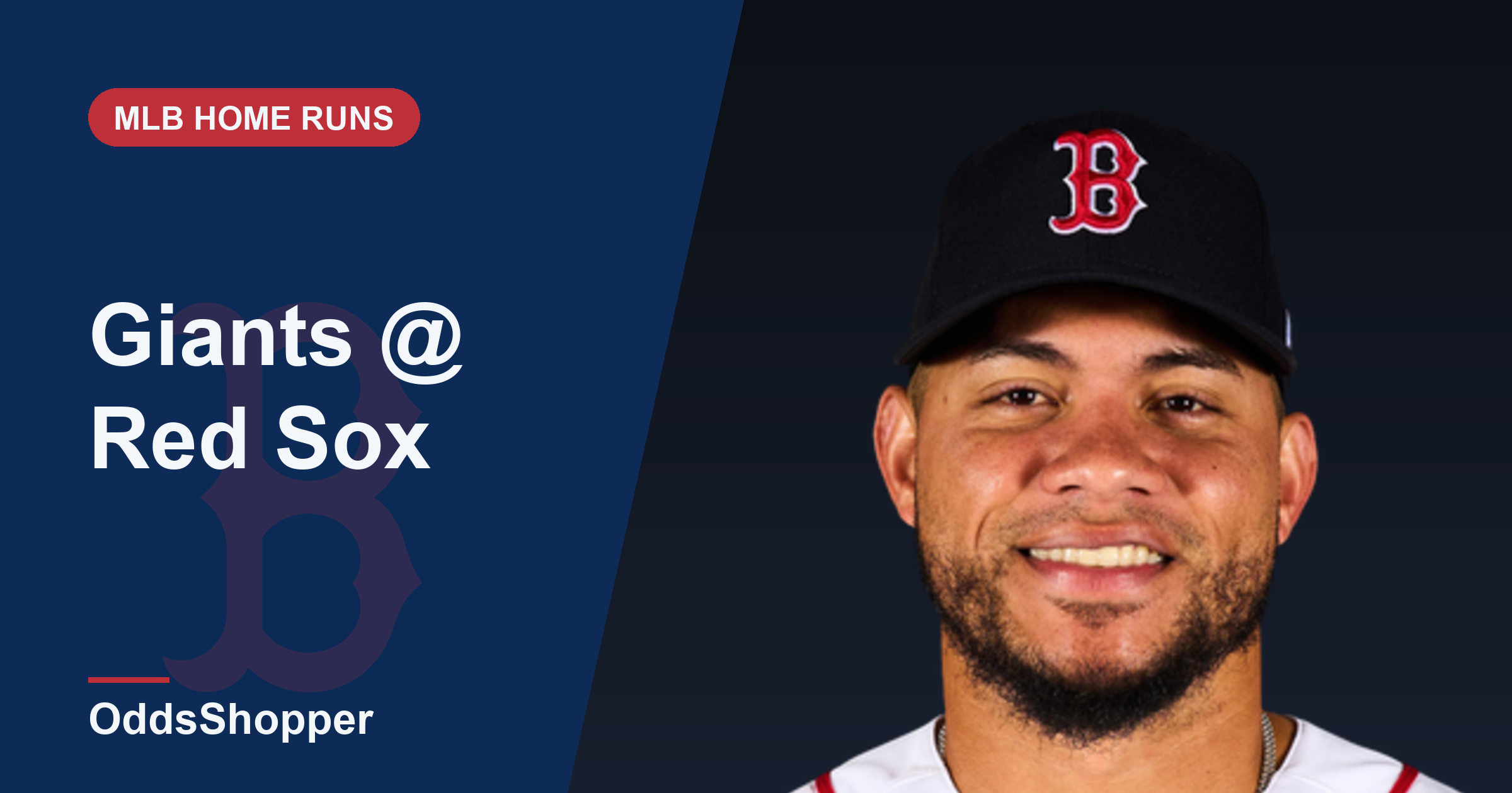 San Francisco Giants @ Boston Red Sox Home Run Picks Today (8/23)