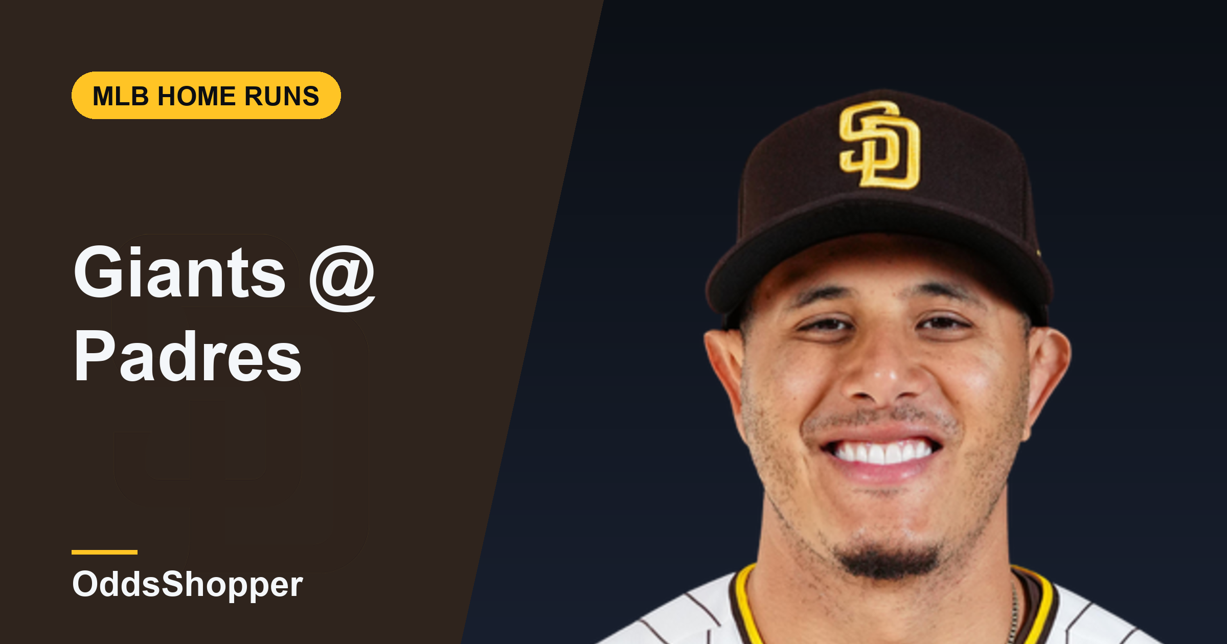 Giants vs Padres HR Picks: Machado +377 (7/31)