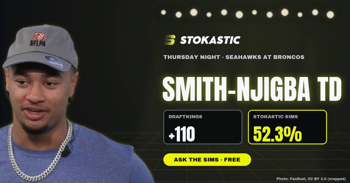 Seahawks vs. Broncos Props: Smith-Njigba TD at +110