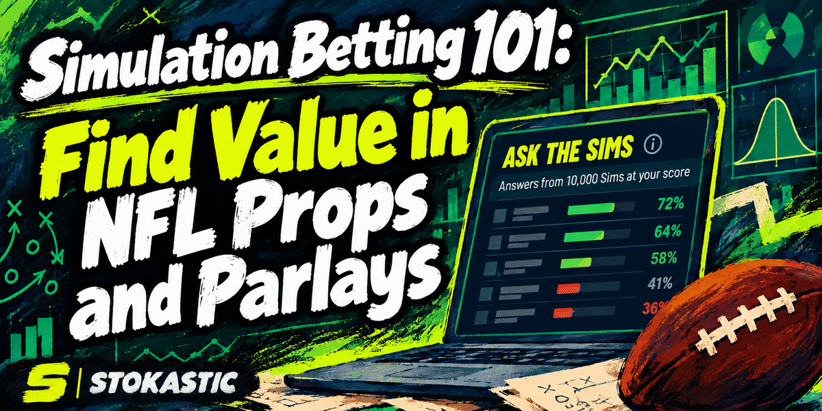Simulation Betting 101: Find Value in NFL Props and Parlays