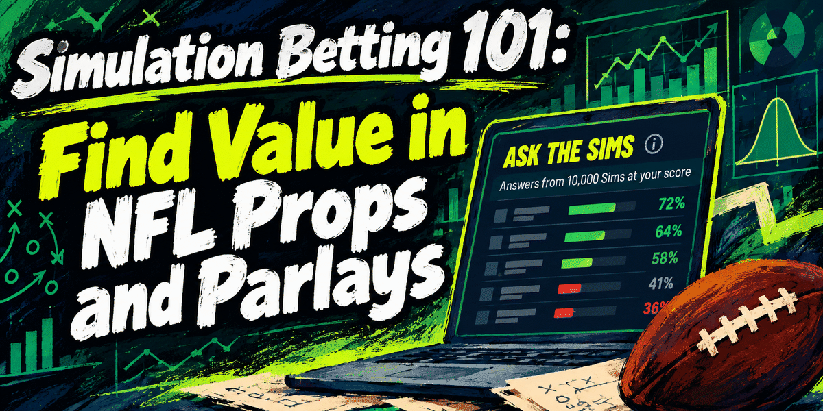 Simulation Betting 101: Find Value in NFL Props and Parlays