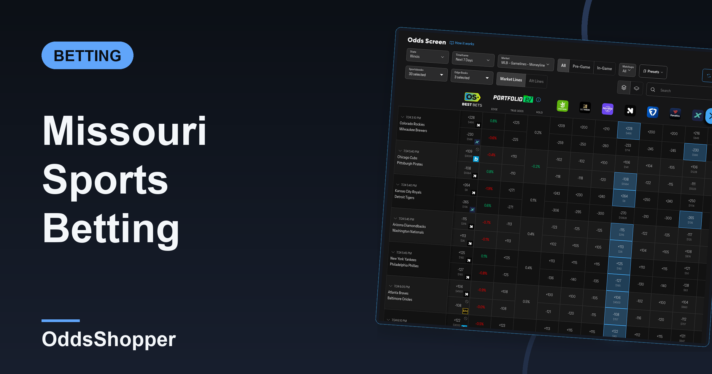 Missouri Sports Betting: Is It Legal? Apps & Rules