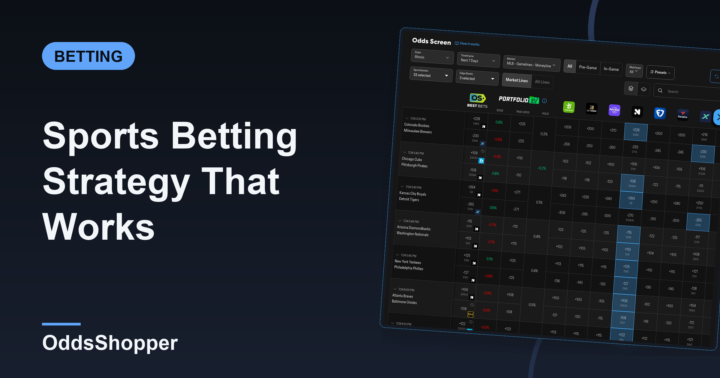 Sports Betting Strategy That Works: 4 Proven Approaches