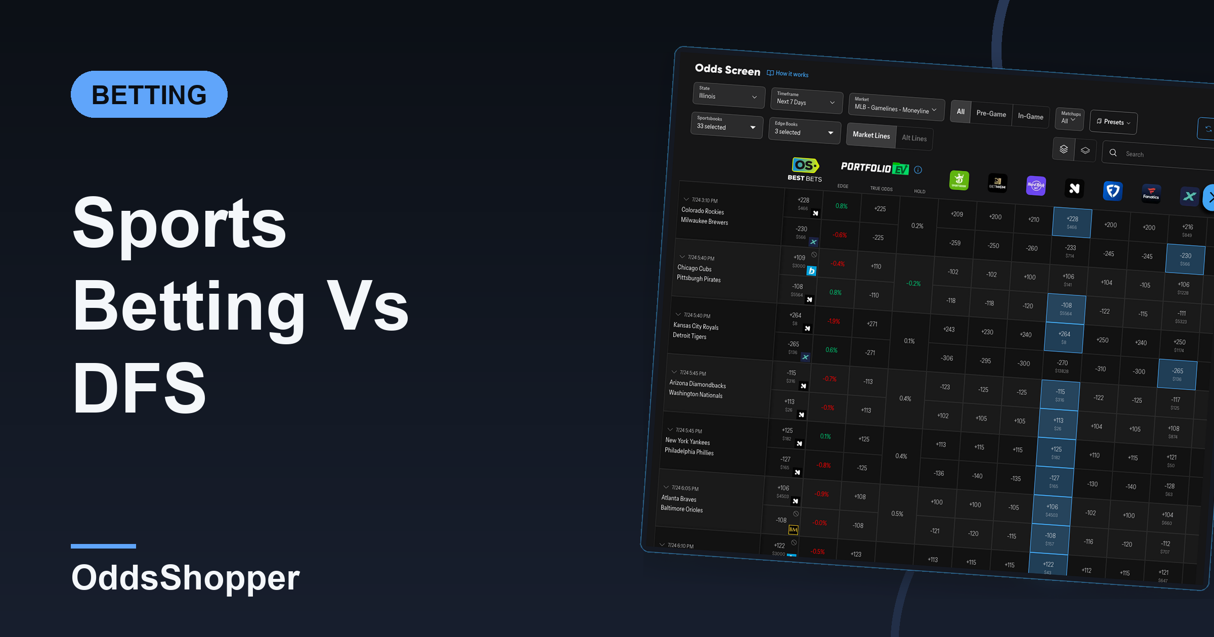 Sports Betting Vs DFS: How To Win At Both