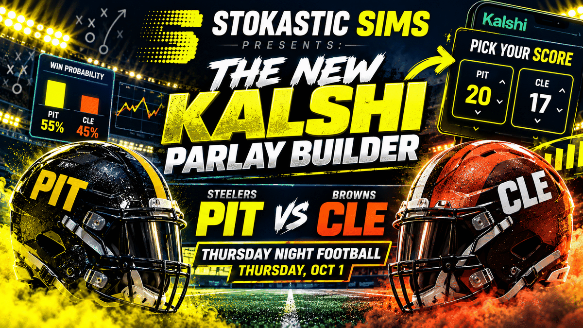 3x3 With Lindy: Steelers vs. Browns Thursday Night Football Kalshi Parlays