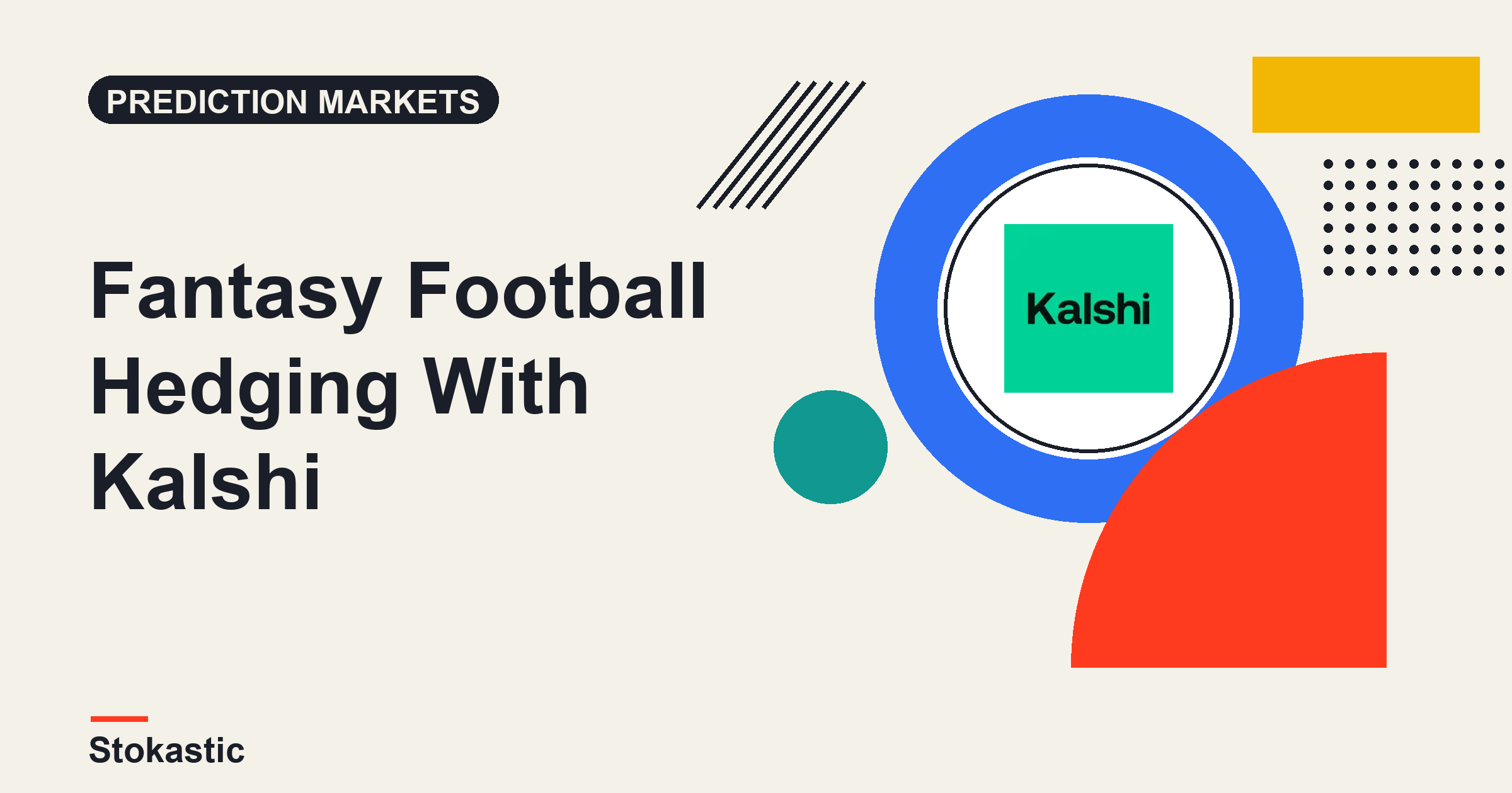 The Fantasy Football Hedge: Insuring Your Season With Kalshi