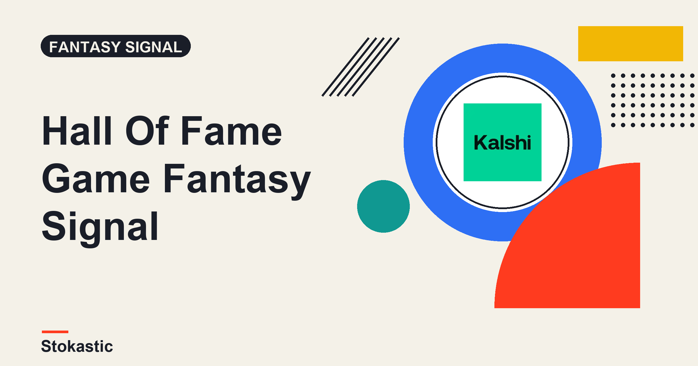 Hall Of Fame Game Fantasy Signal: The Props Are A Depth Chart